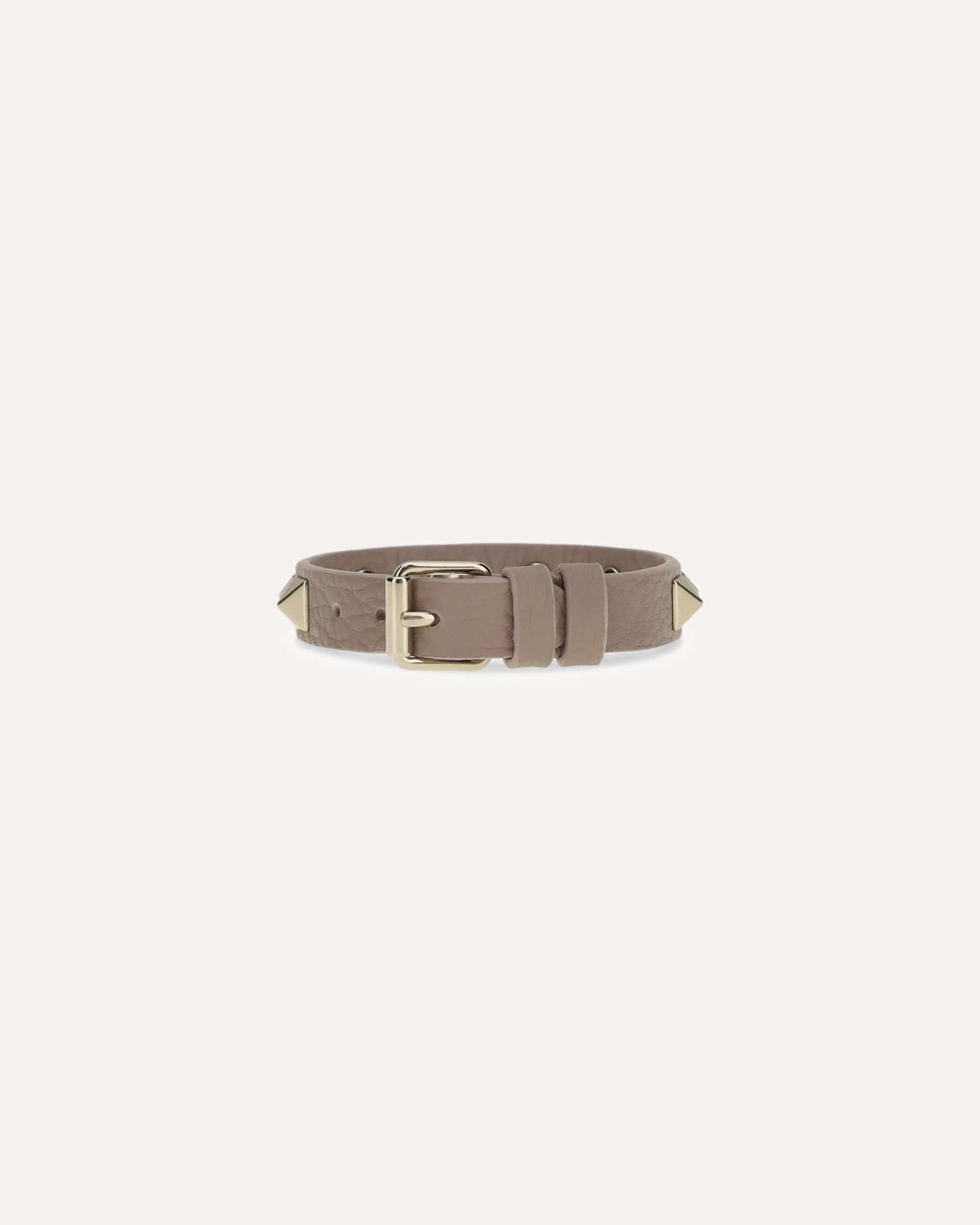Valentino Garavani Rockstud Studded Leather Bracelet | Sendegaro