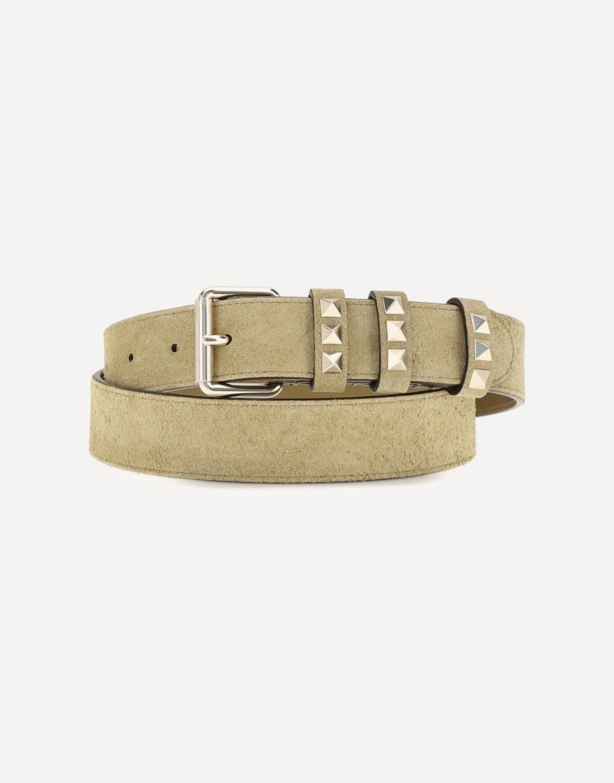 Valentino Garavani Valentino Garavani Rockstud Suede Belt