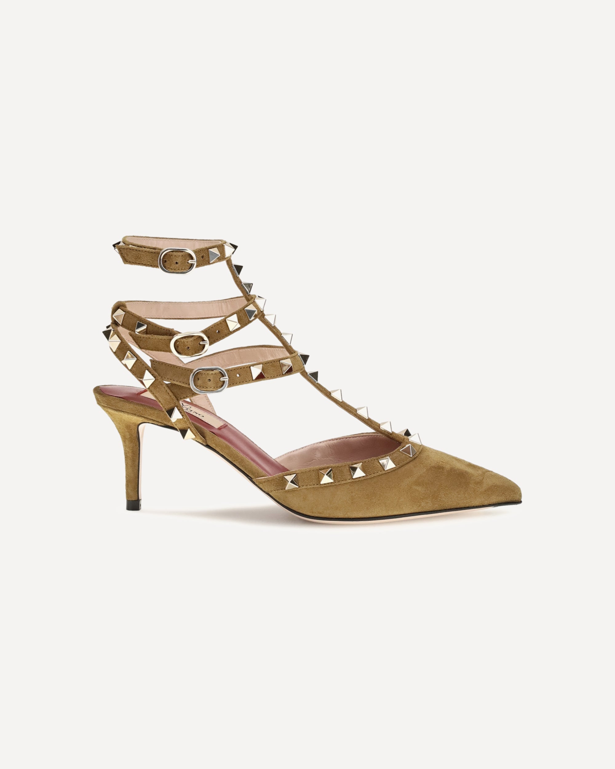 Valentino Garavani Rockstud Suede Pumps