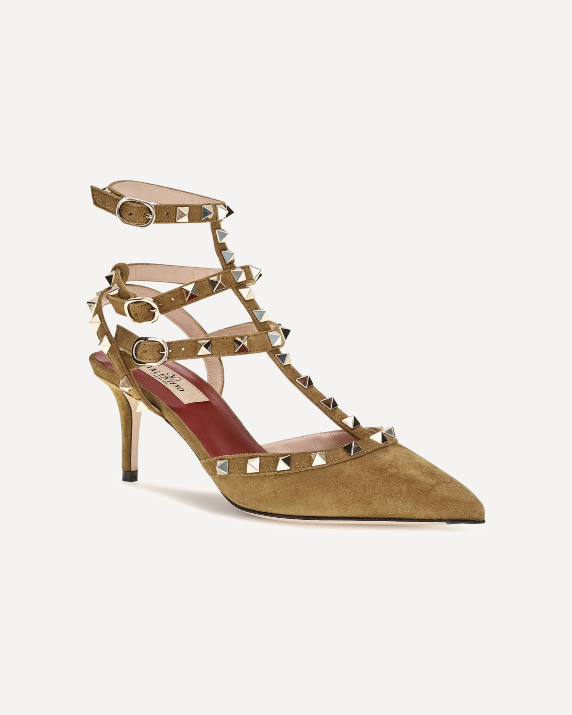 Valentino Garavani Rockstud Suede Pumps