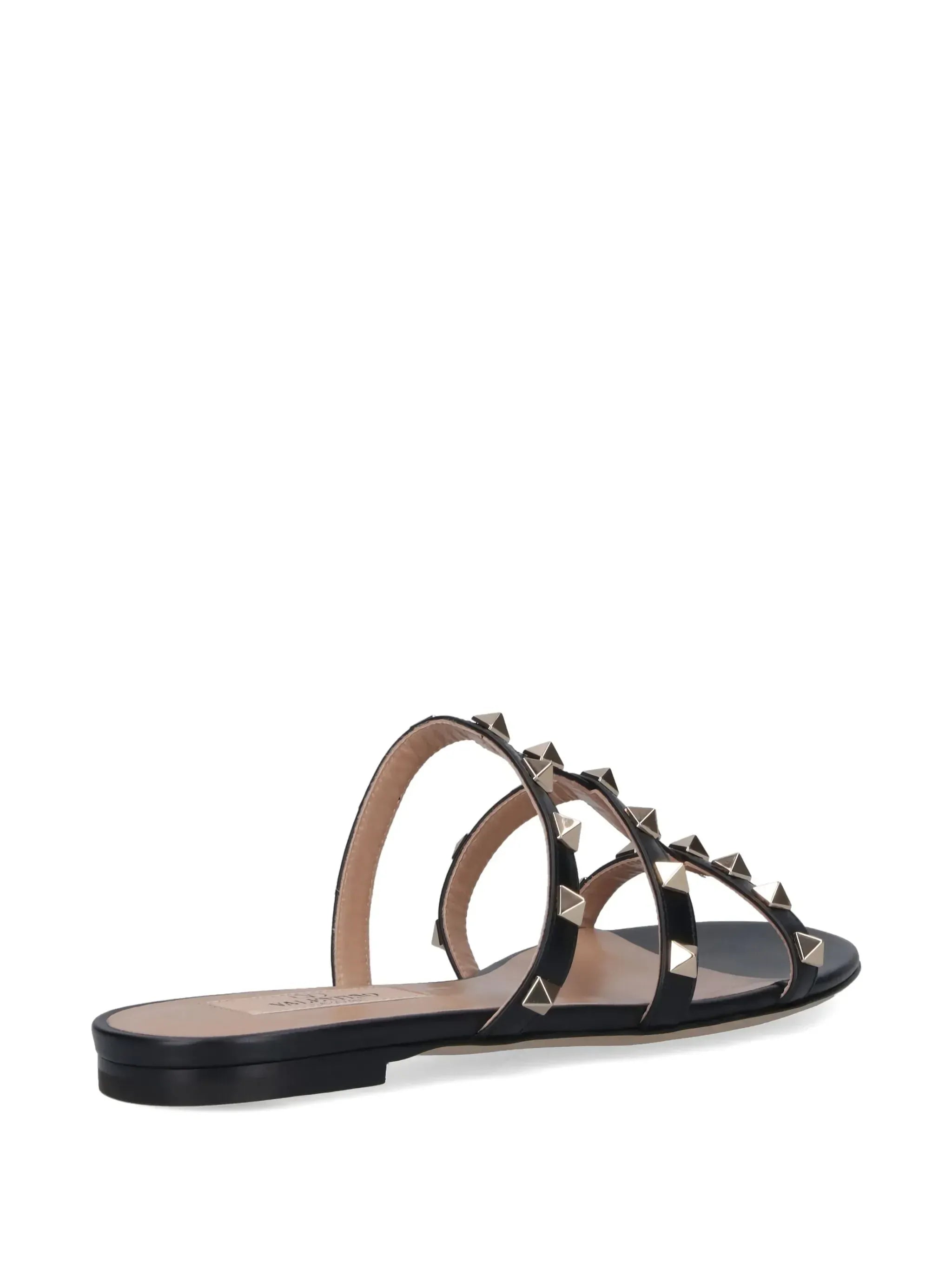 Sandalias Rockstud de tres tiras  - alternate view