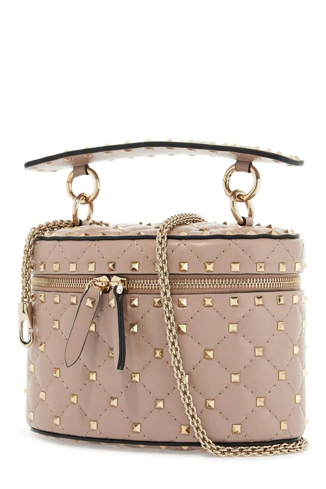 Valentino Garavani Rockstud Zip-Up Tote Bag