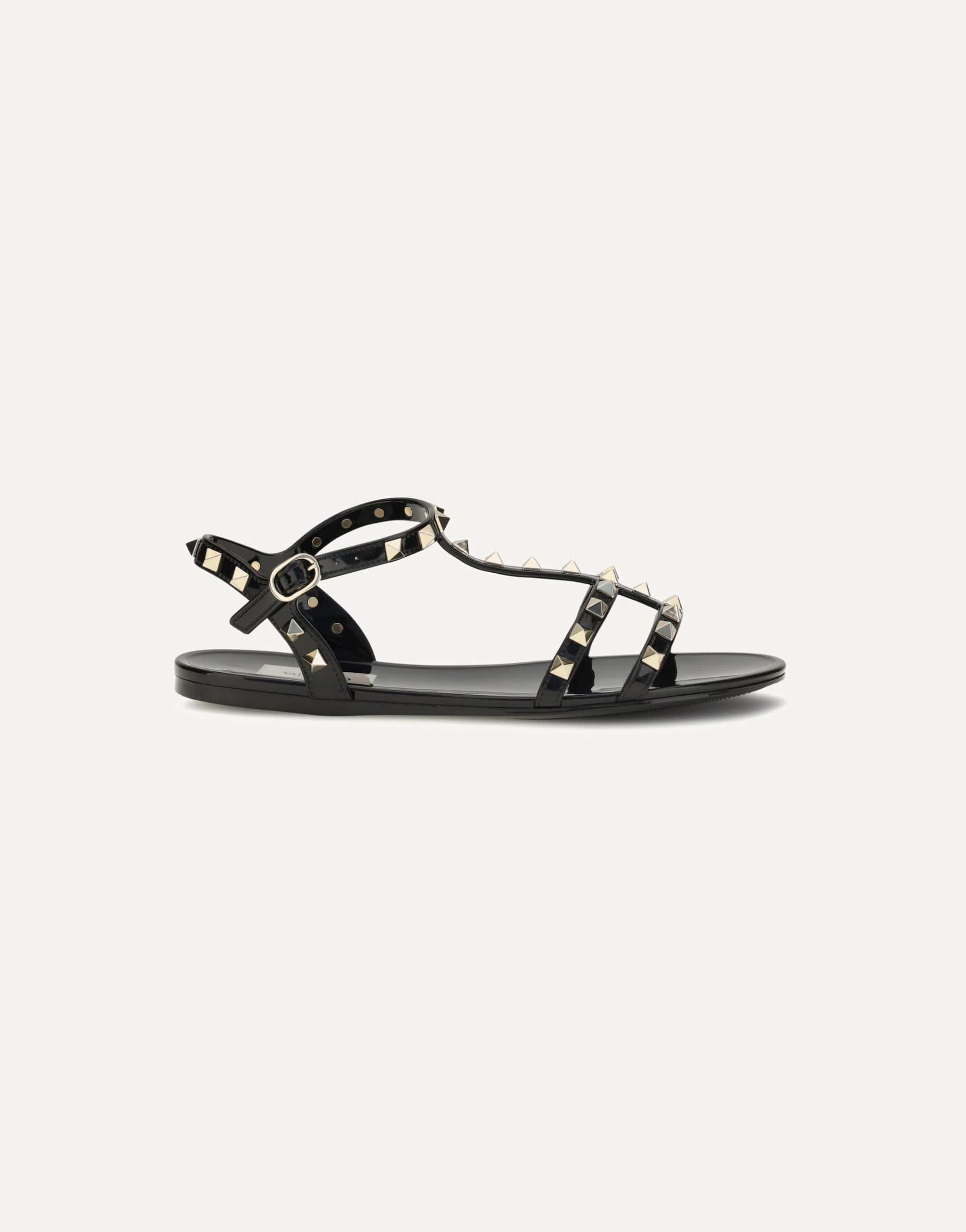 Valentino Garavani Rubber Rockstud Sandals