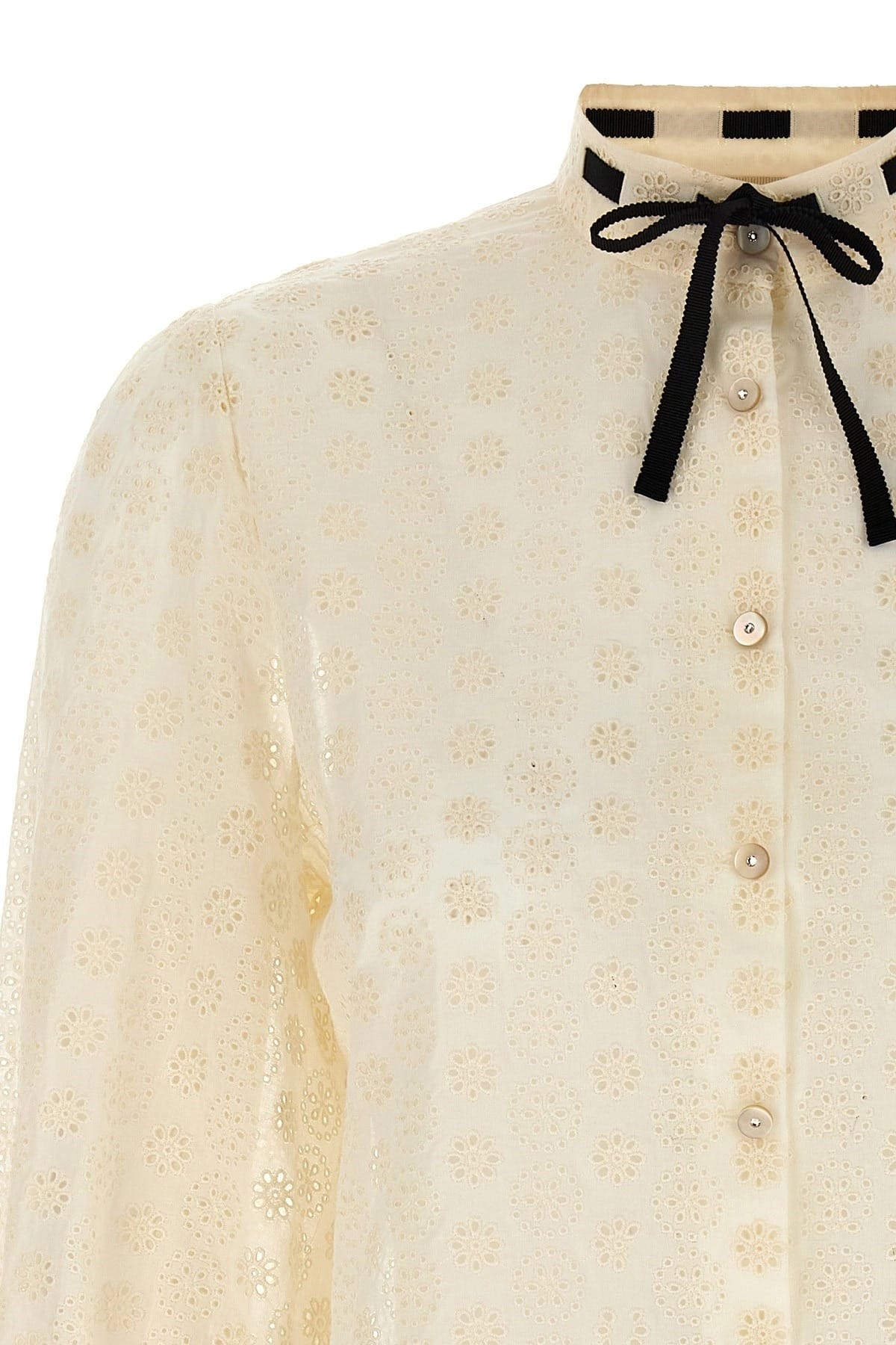 Valentino Garavani Valentino Garavani Sangallo Polka Dot Shirt