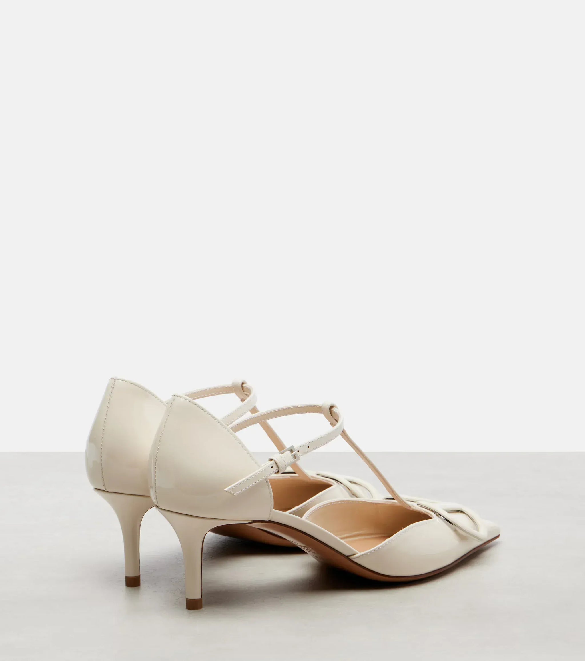 Valentino Garavani Signature D'Orsay VLogo 65 Patent Leather Pumps