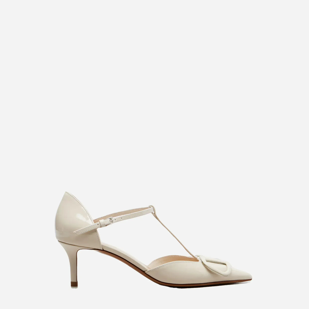 Valentino Garavani Signature D'Orsay VLogo 65 Patent Leather Pumps