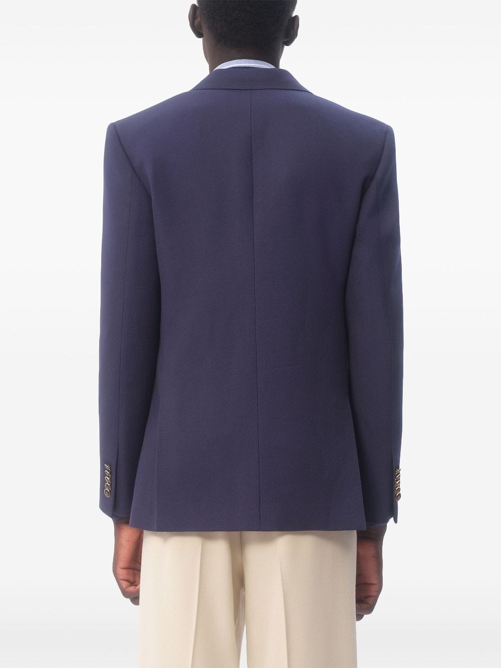 Valentino Garavani Single-Breasted Gabardine Jacket