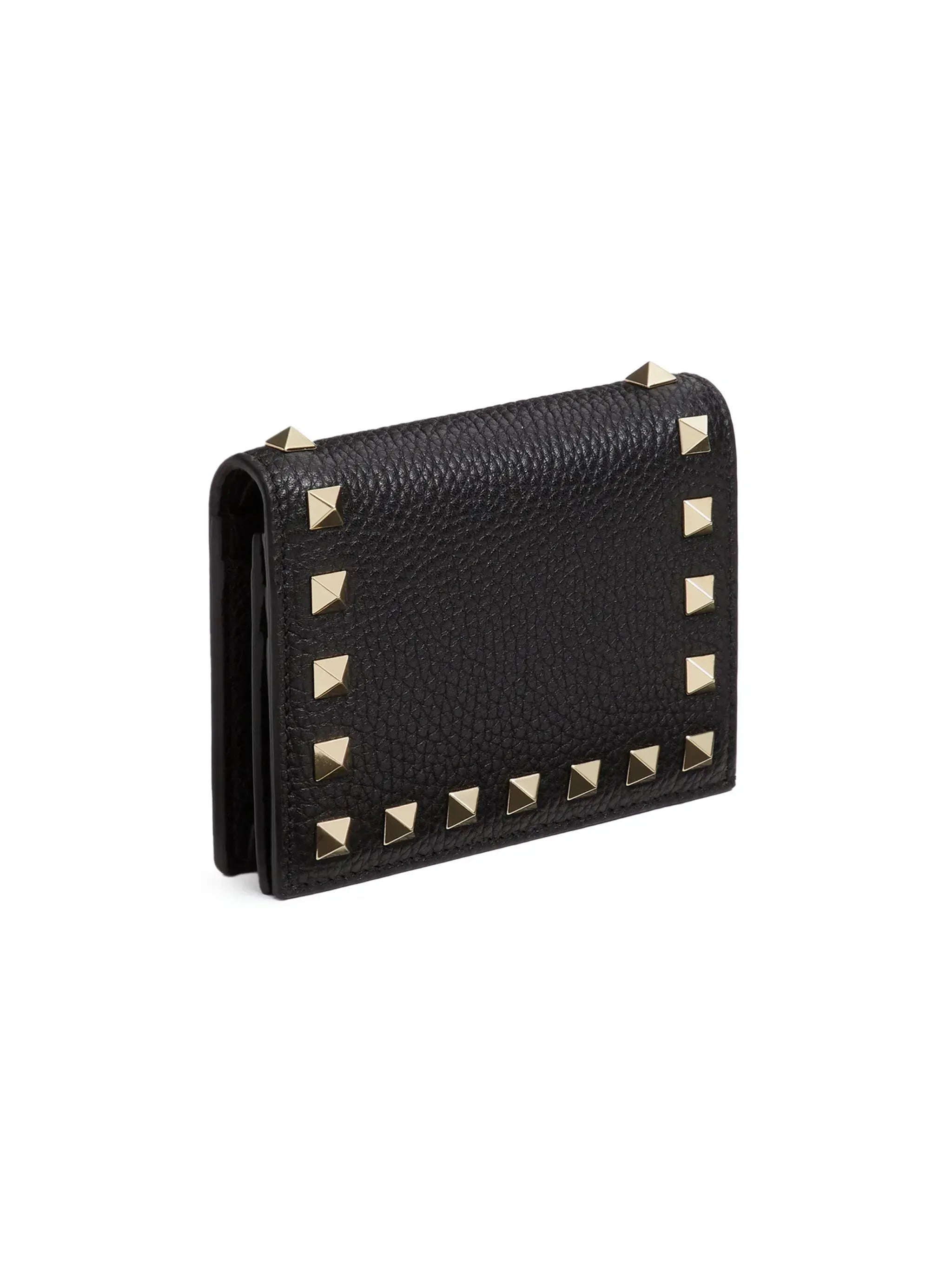Valentino Garavani スモール ロックスタッズ フレンチウォレット
