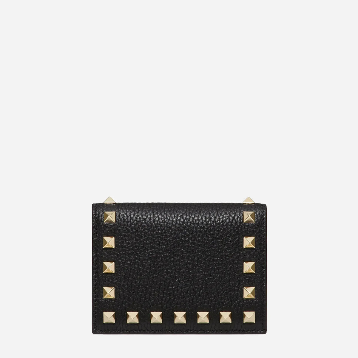 バレンチノValentino ロックスタッズ ミニウォレット Valentino Garavani スモール ロックスタッズ フレンチウォレット