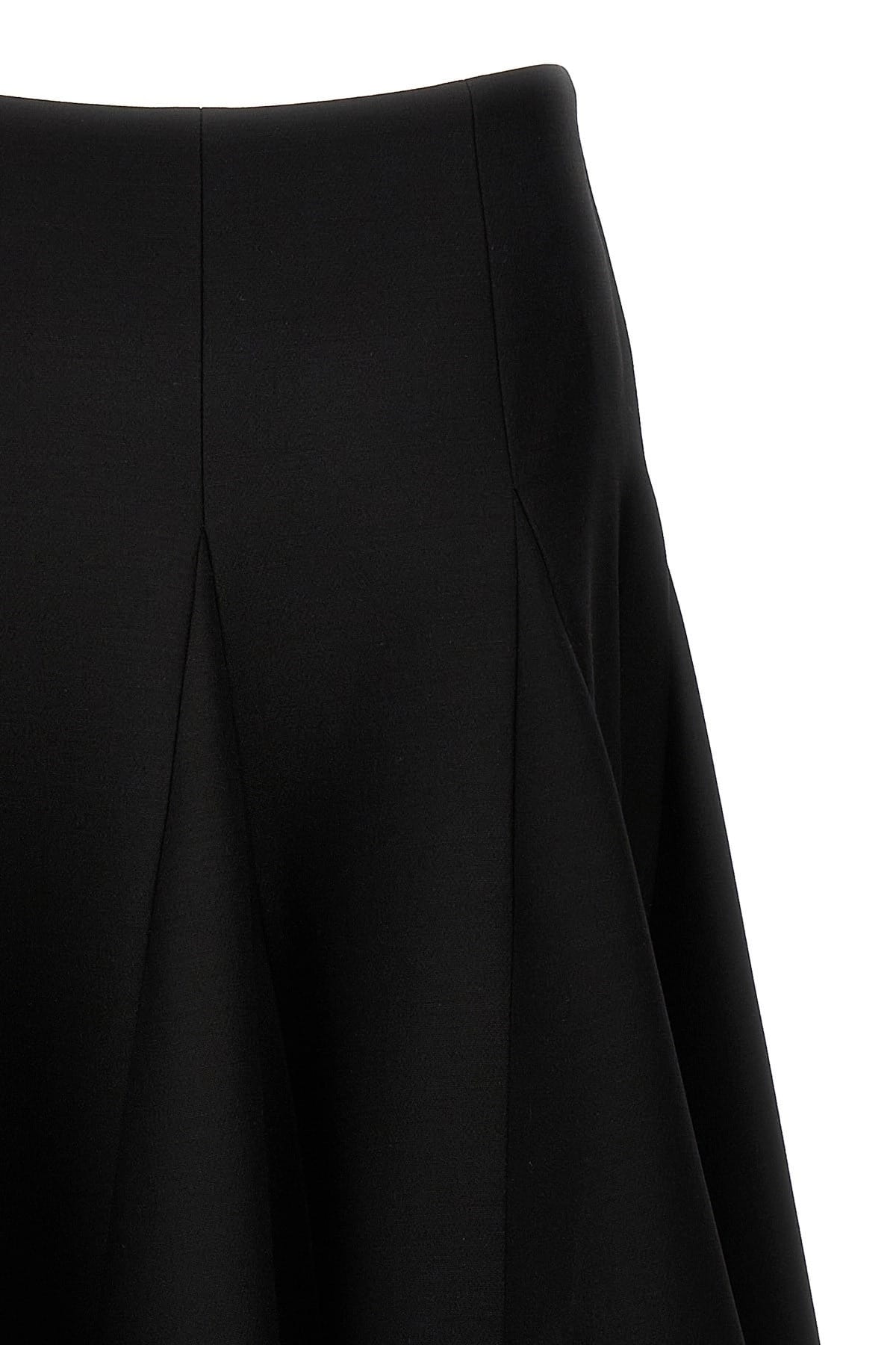 Valentino Garavani Valentino Garavani Solid Crepe Couture Skirt