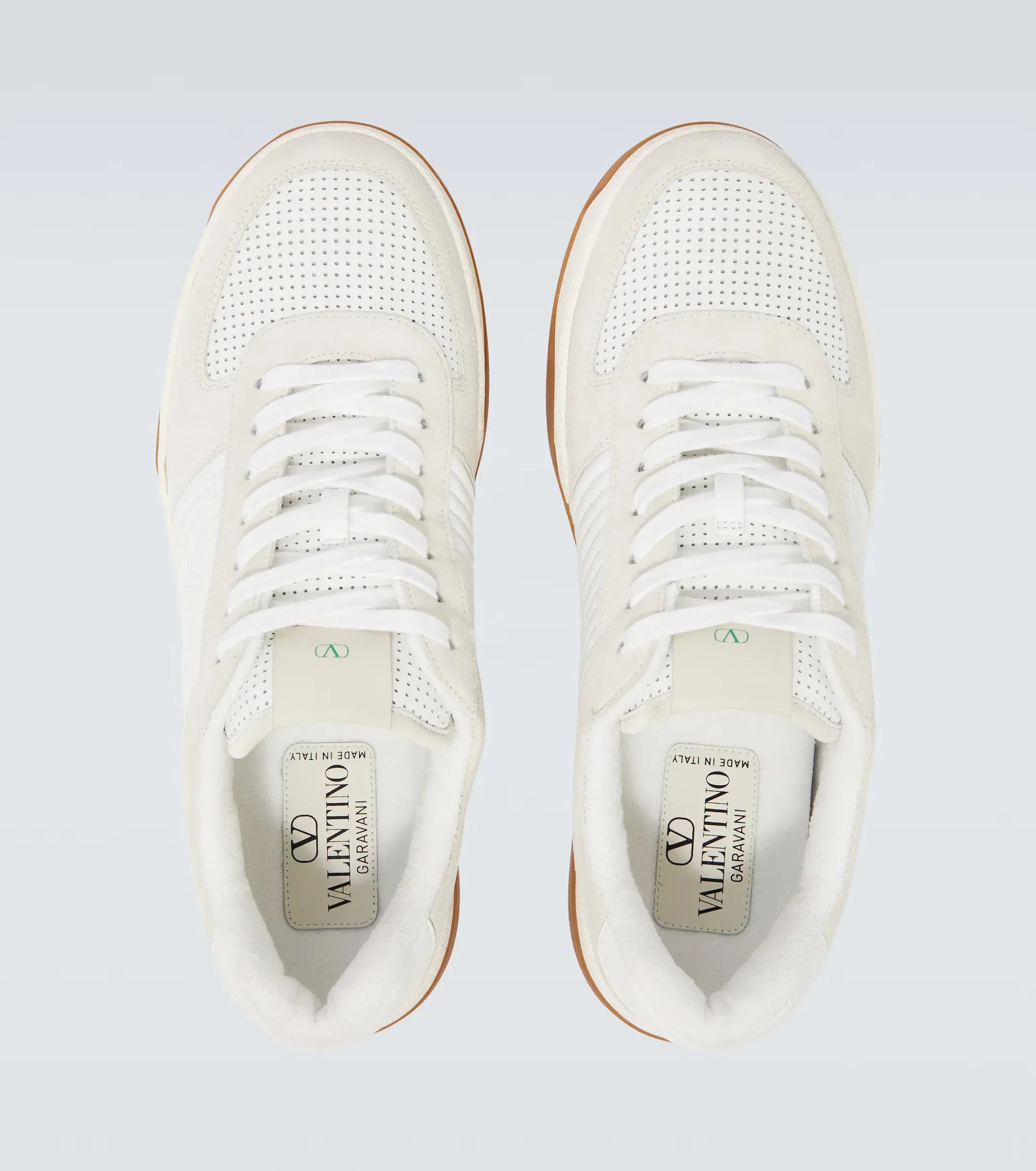 Valentino Garavani Sparry Suede & Leather Sneakers