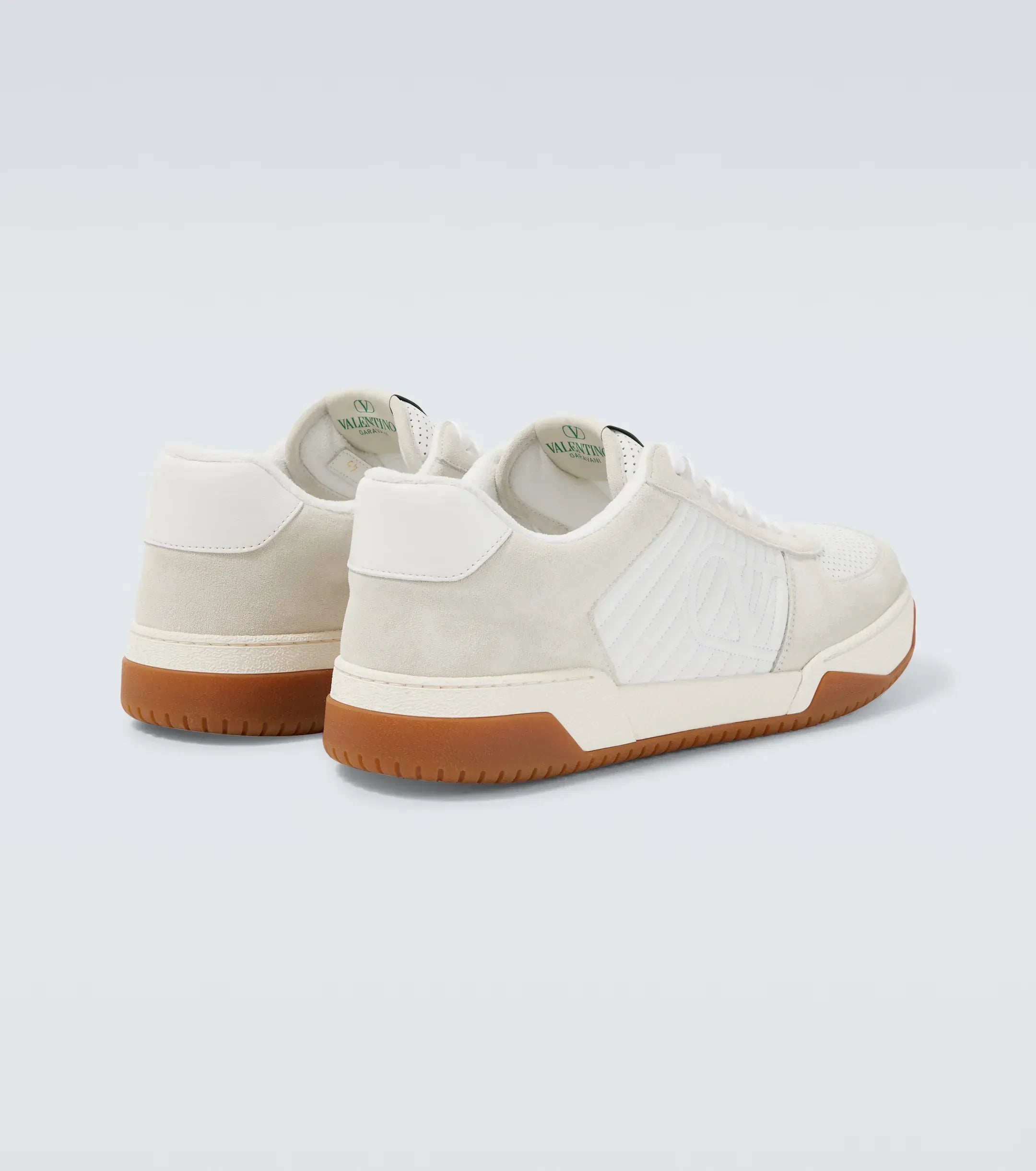Valentino Garavani Sparry Suede & Leather Sneakers