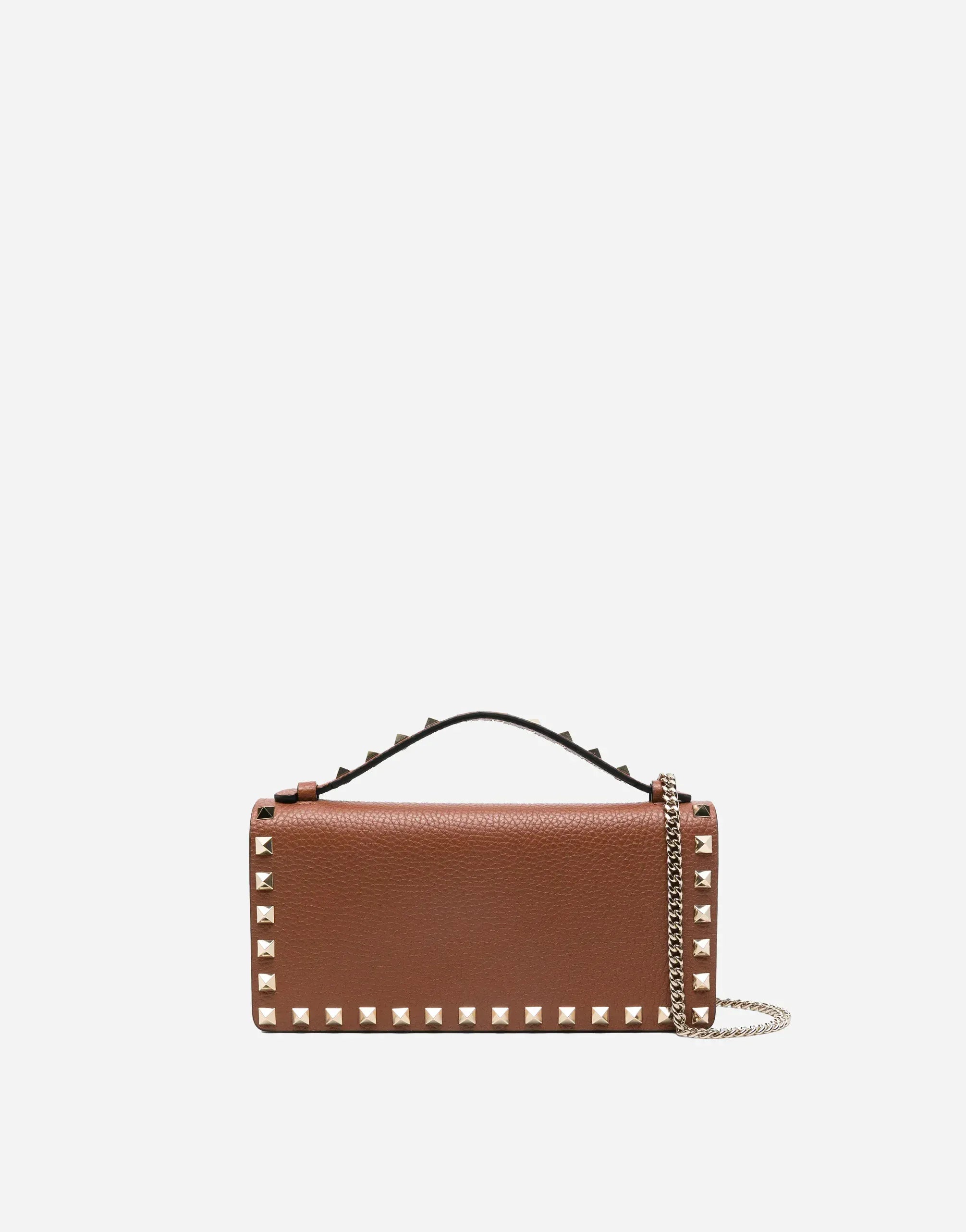 Valentino Garavani Stud-Embellished Top-Handle Mini Bag