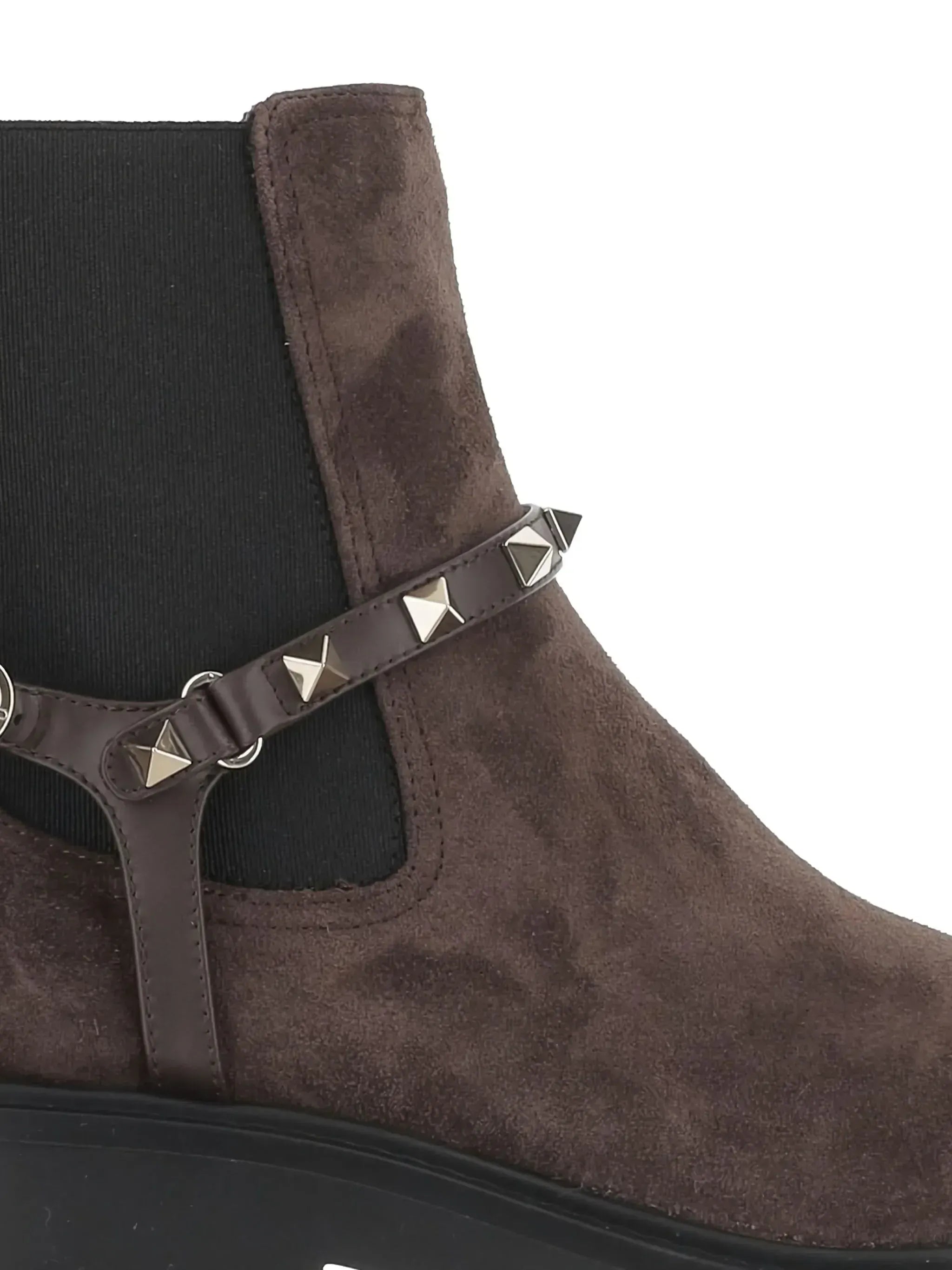 Valentino Garavani Bottines Chelsea à cheville ornées de clous