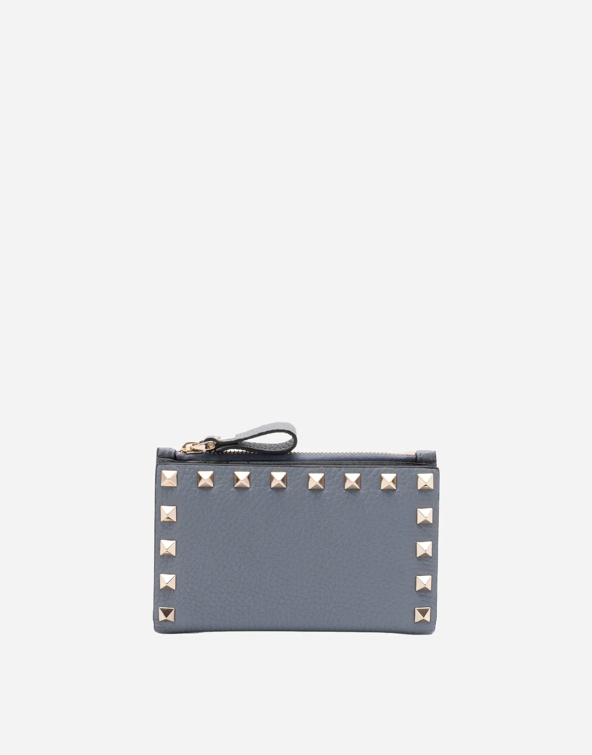 Valentino Garavani Studded Zip Wallet