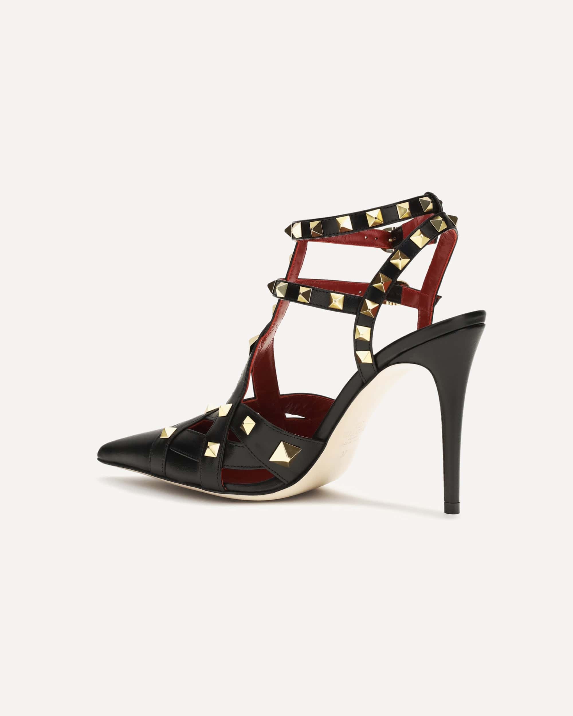 Valentino Garavani Valentino Garavani Studdy Décolleté Kidskin