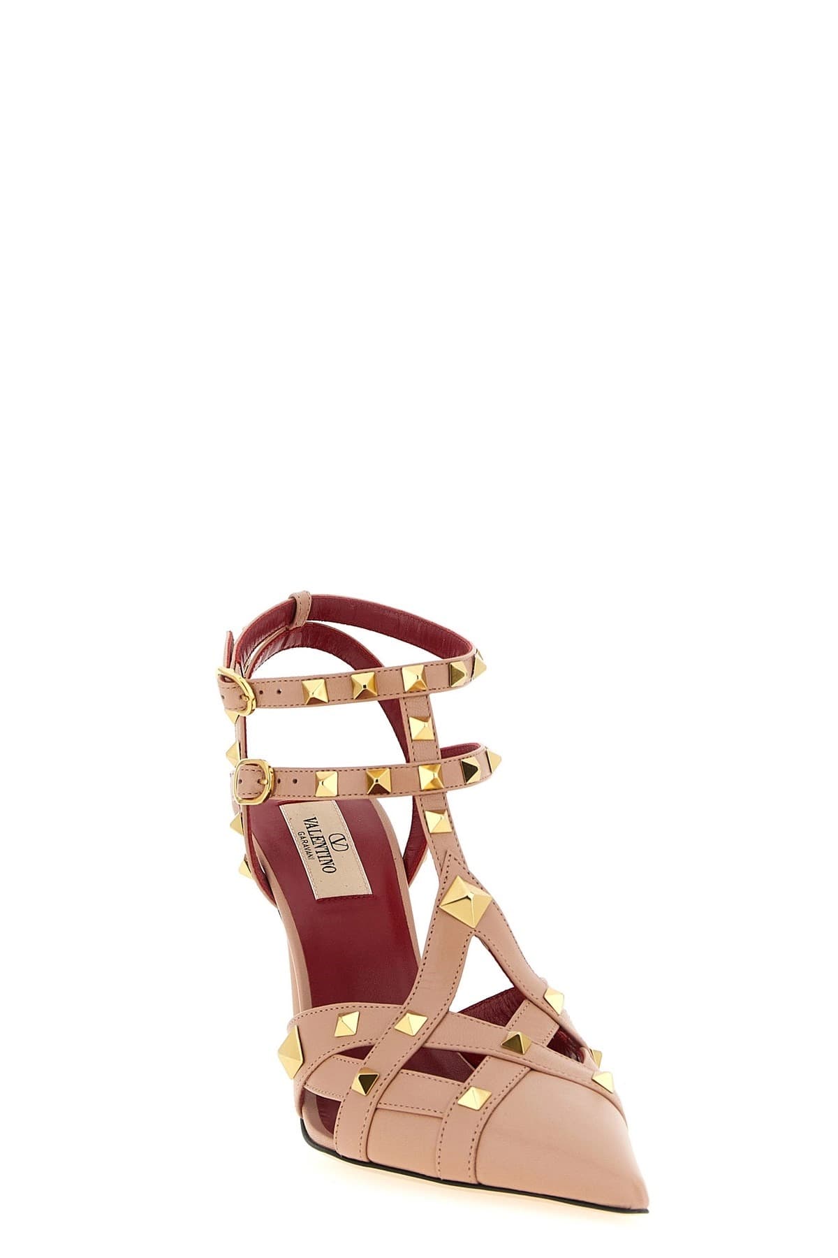 Valentino Garavani Valentino Garavani Studdy Kidskin Leather Pumps