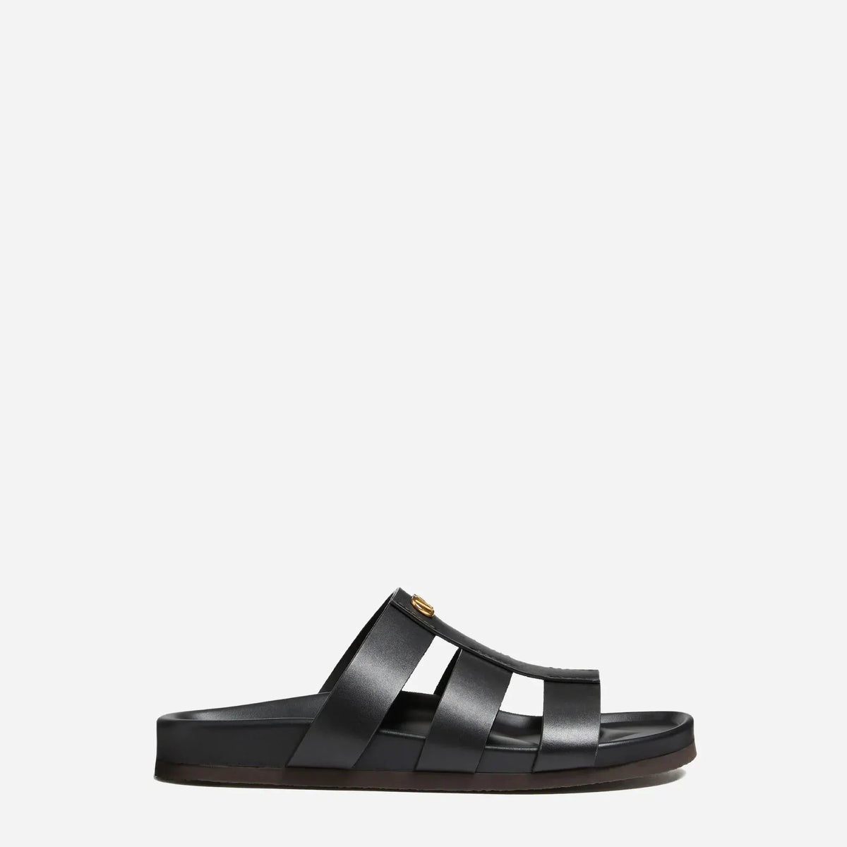 Valentino Garavani Studshield Leather Sandals | Sendegaro IT