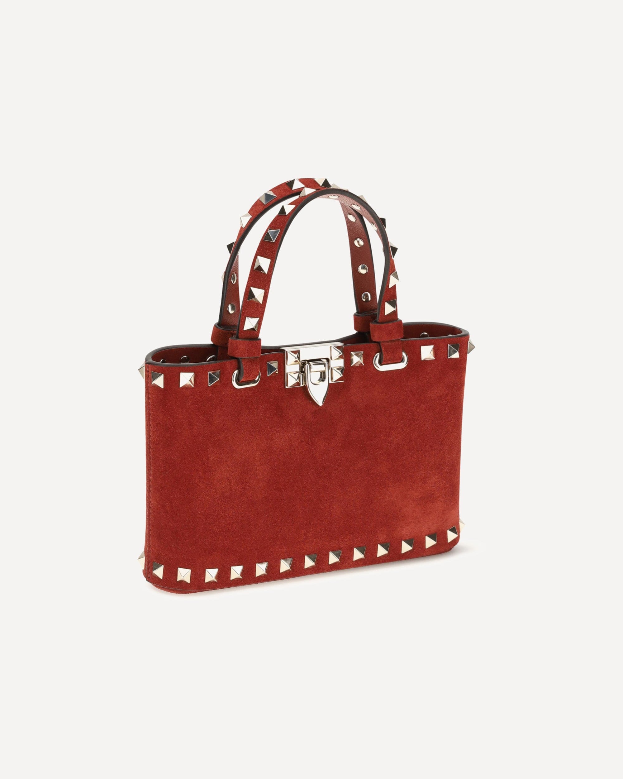 Valentino Garavani Suede Rockstud Mini Handbag - alternate view