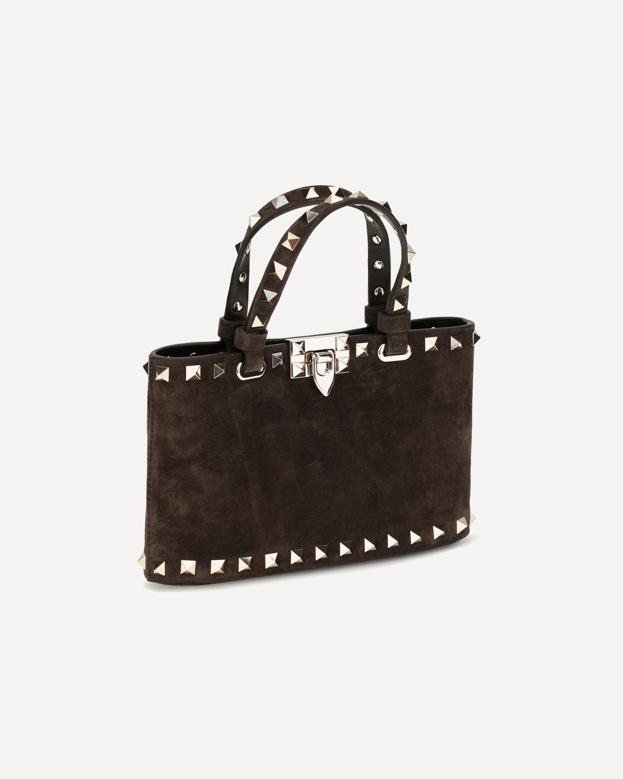 Valentino Garavani Suede Rockstud Mini Handbag