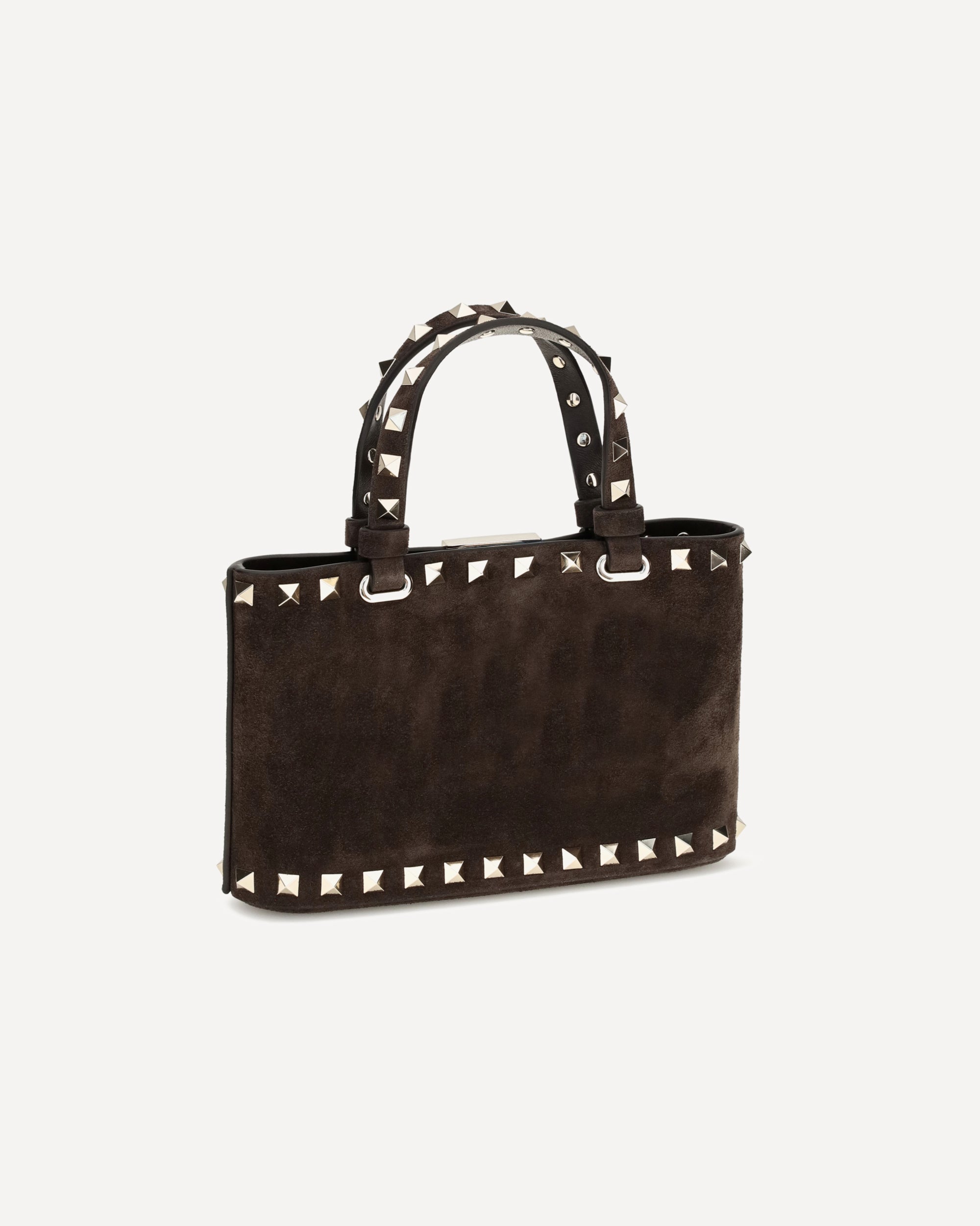 Valentino Garavani Suede Rockstud Mini Handbag