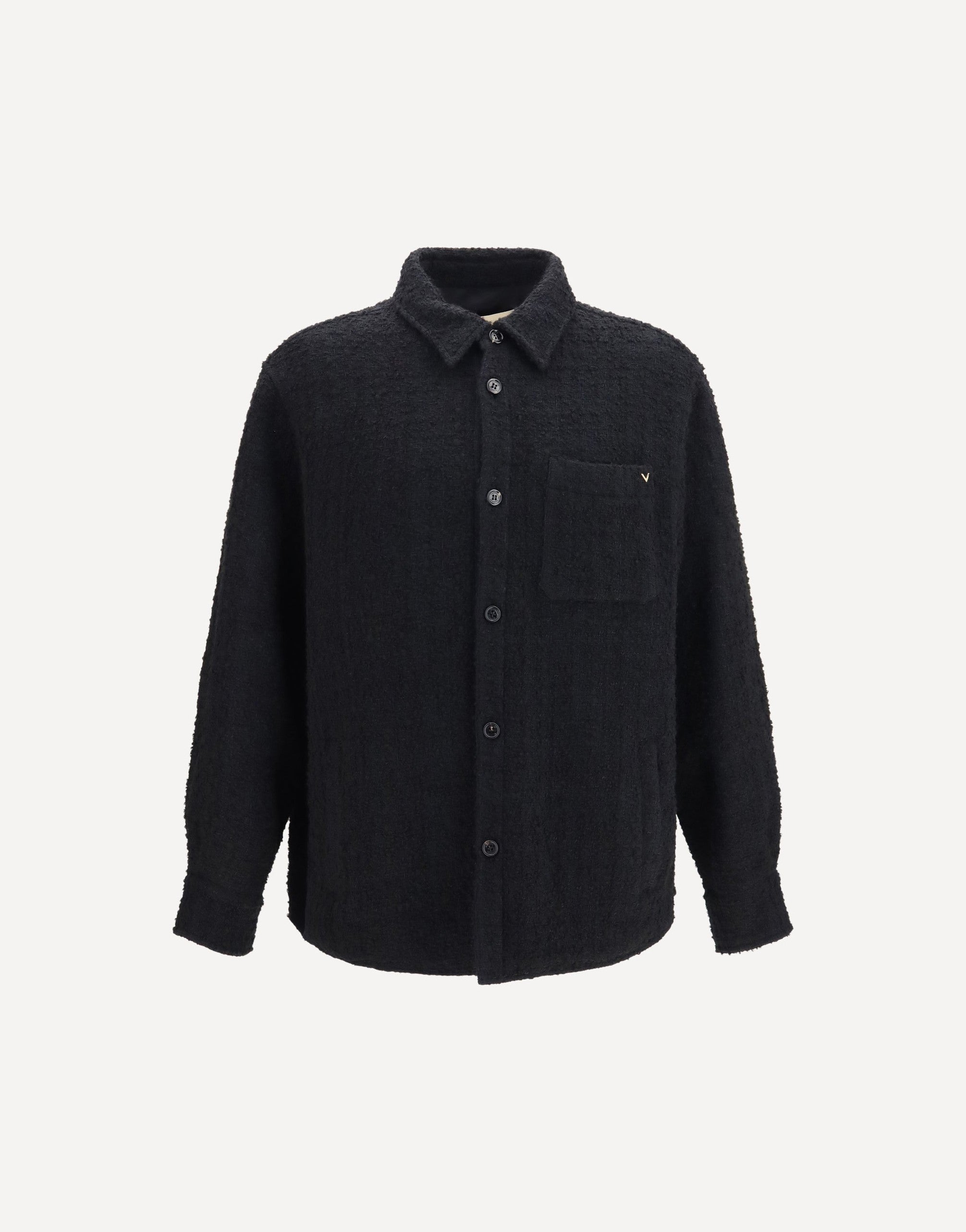 Valentino Garavani Textured High-Neck Jacket