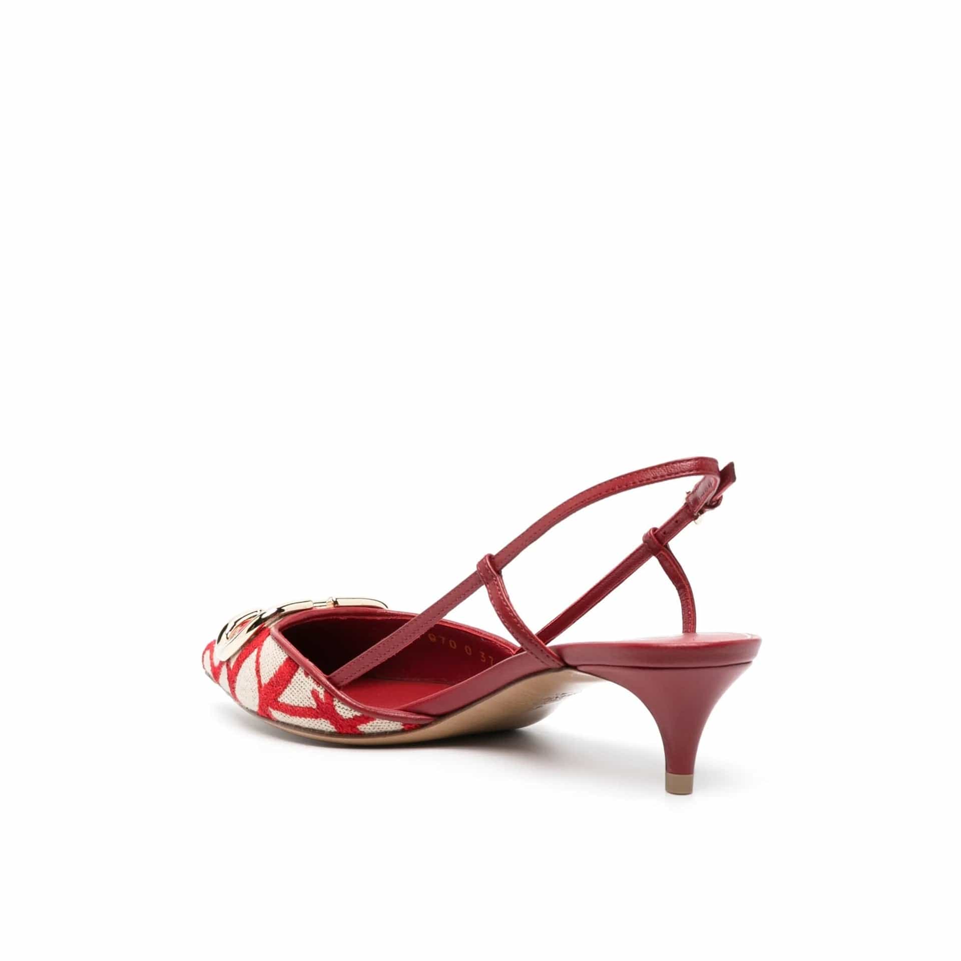 Valentino Garavani Toile Iconographe Pointed Pumps