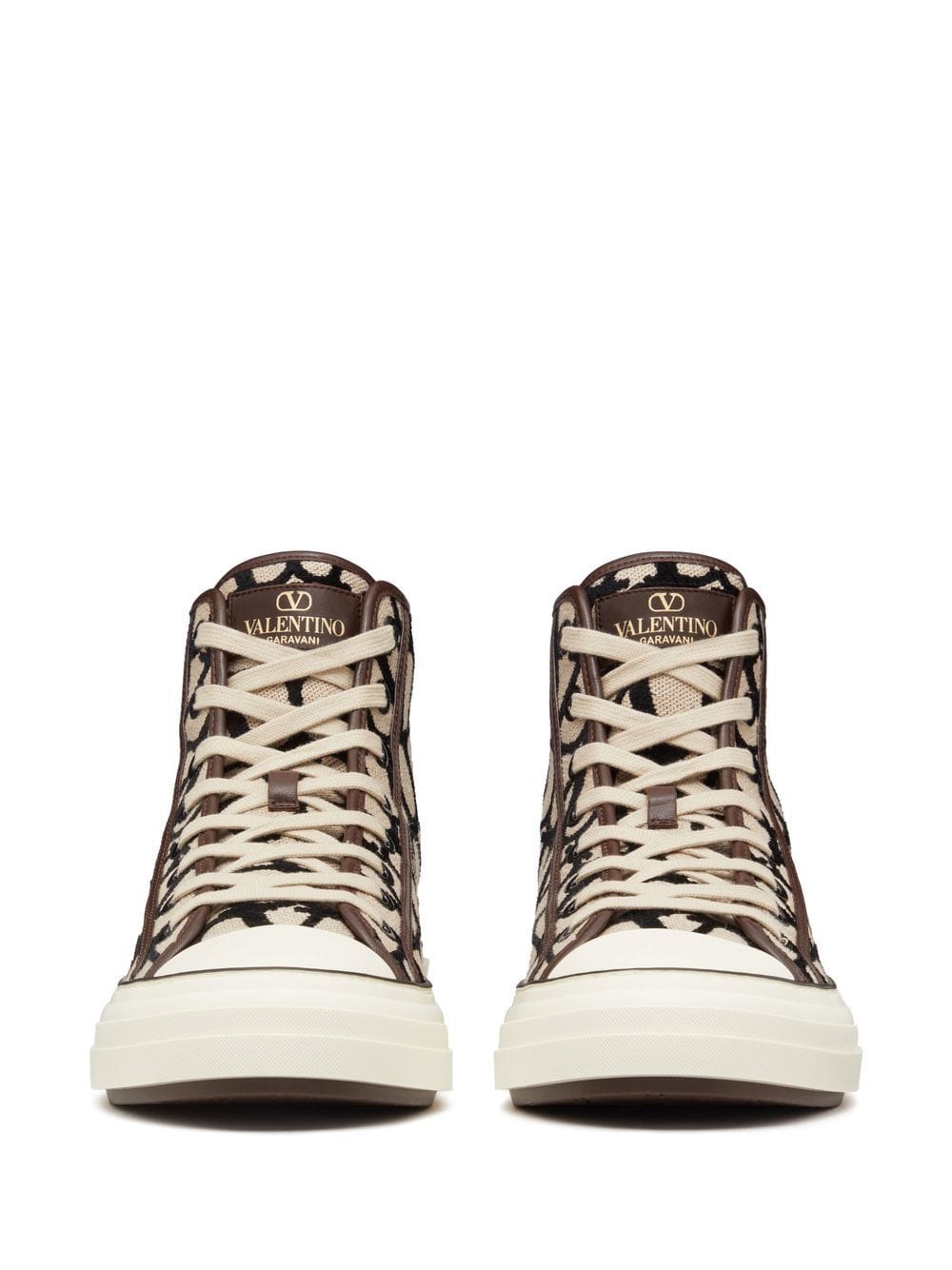 Valentino Garavani Tootaloop Logo-Print Hi-Top Sneakers