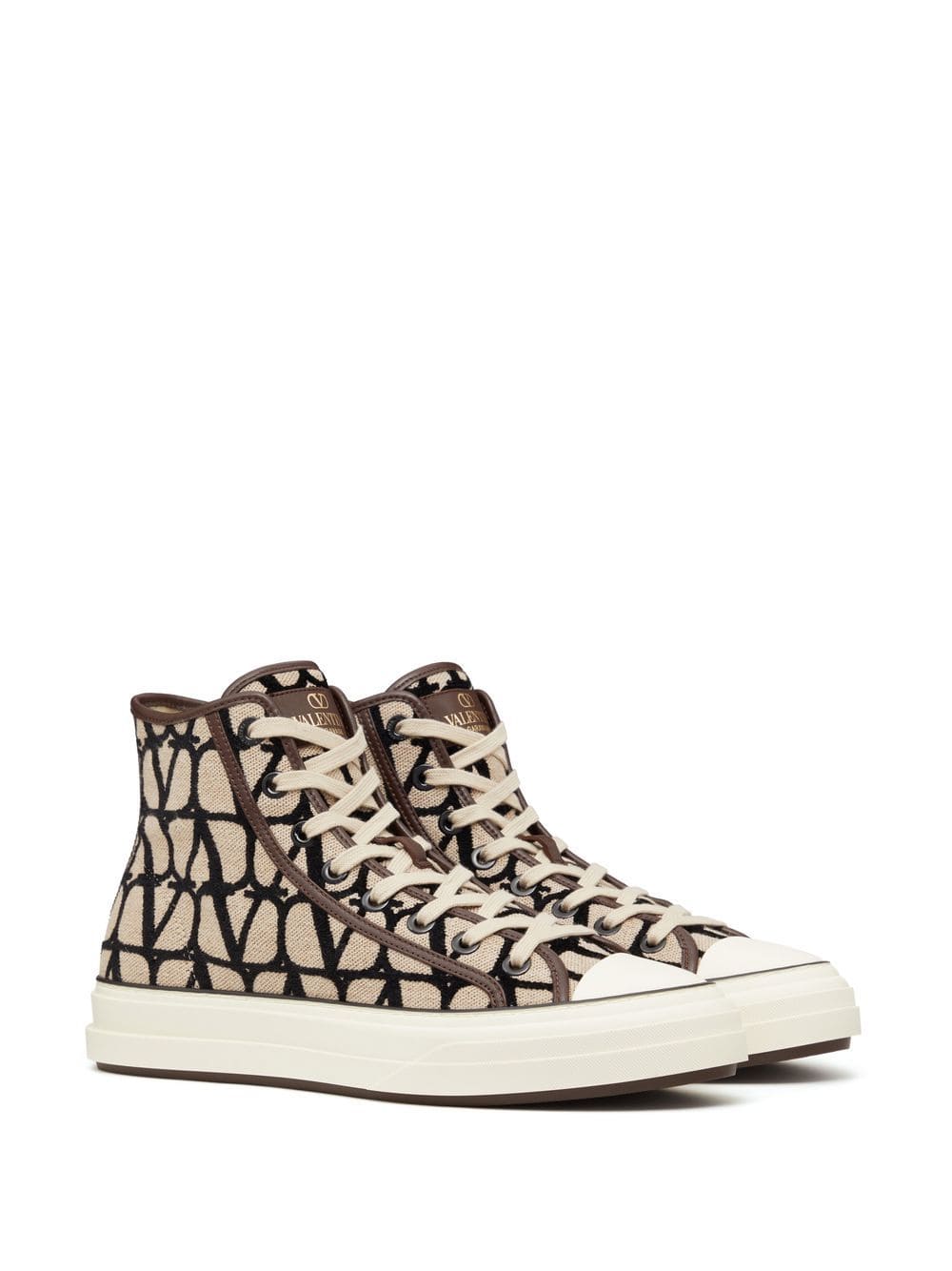 Valentino Garavani Tootaloop Logo-Print Hi-Top Sneakers