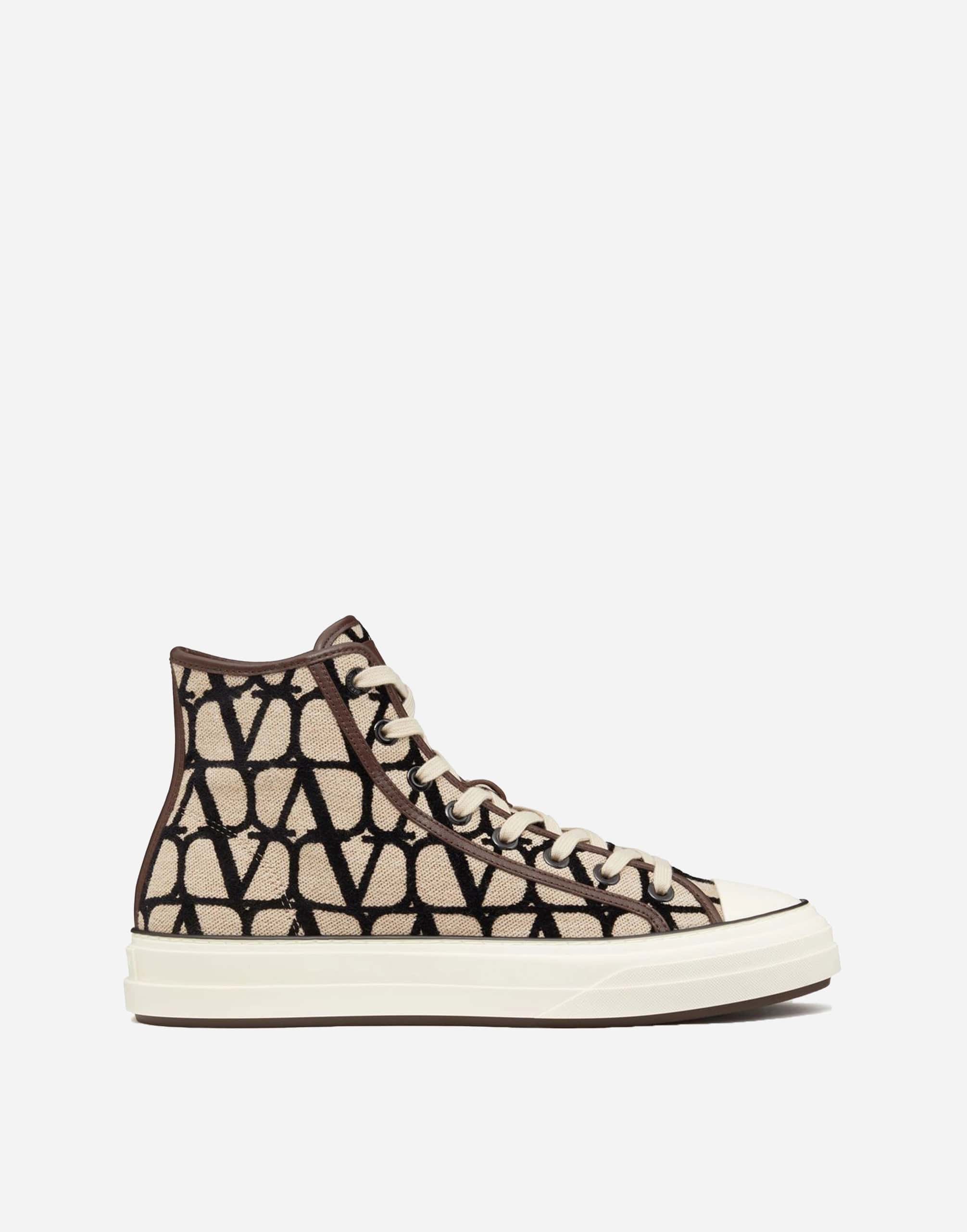 Valentino Garavani Tootaloop Logo-Print Hi-Top Sneakers