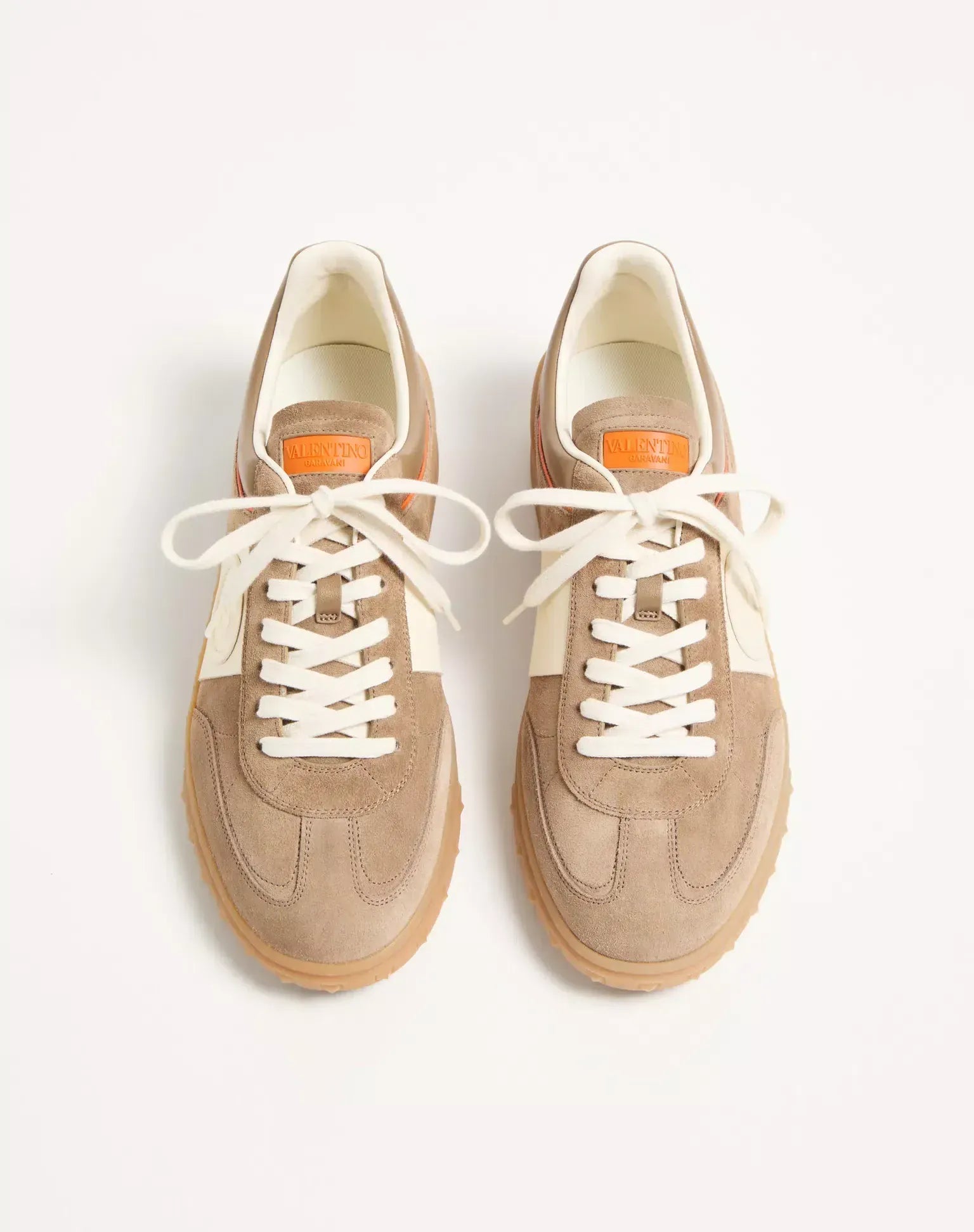Valentino Garavani Upvillage Low Top Split Leather Sneakers