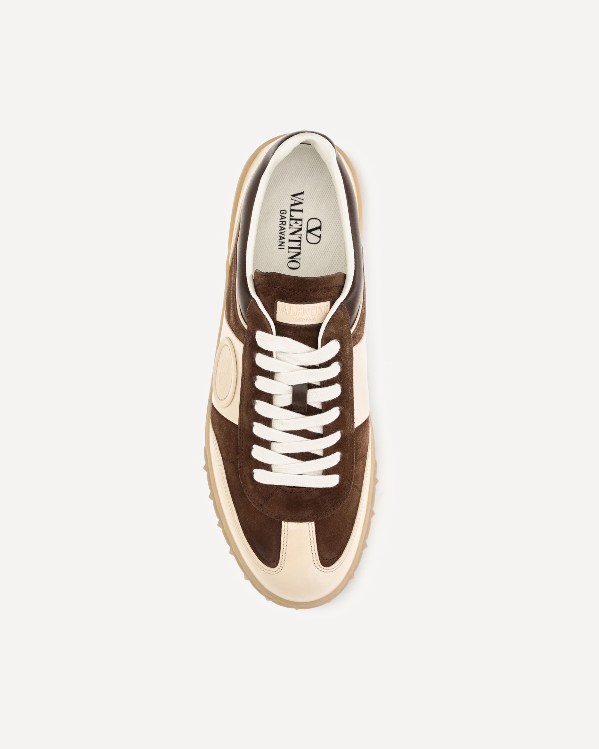 Valentino Garavani Upvillage Suede Nappa Calfskin Sneakers