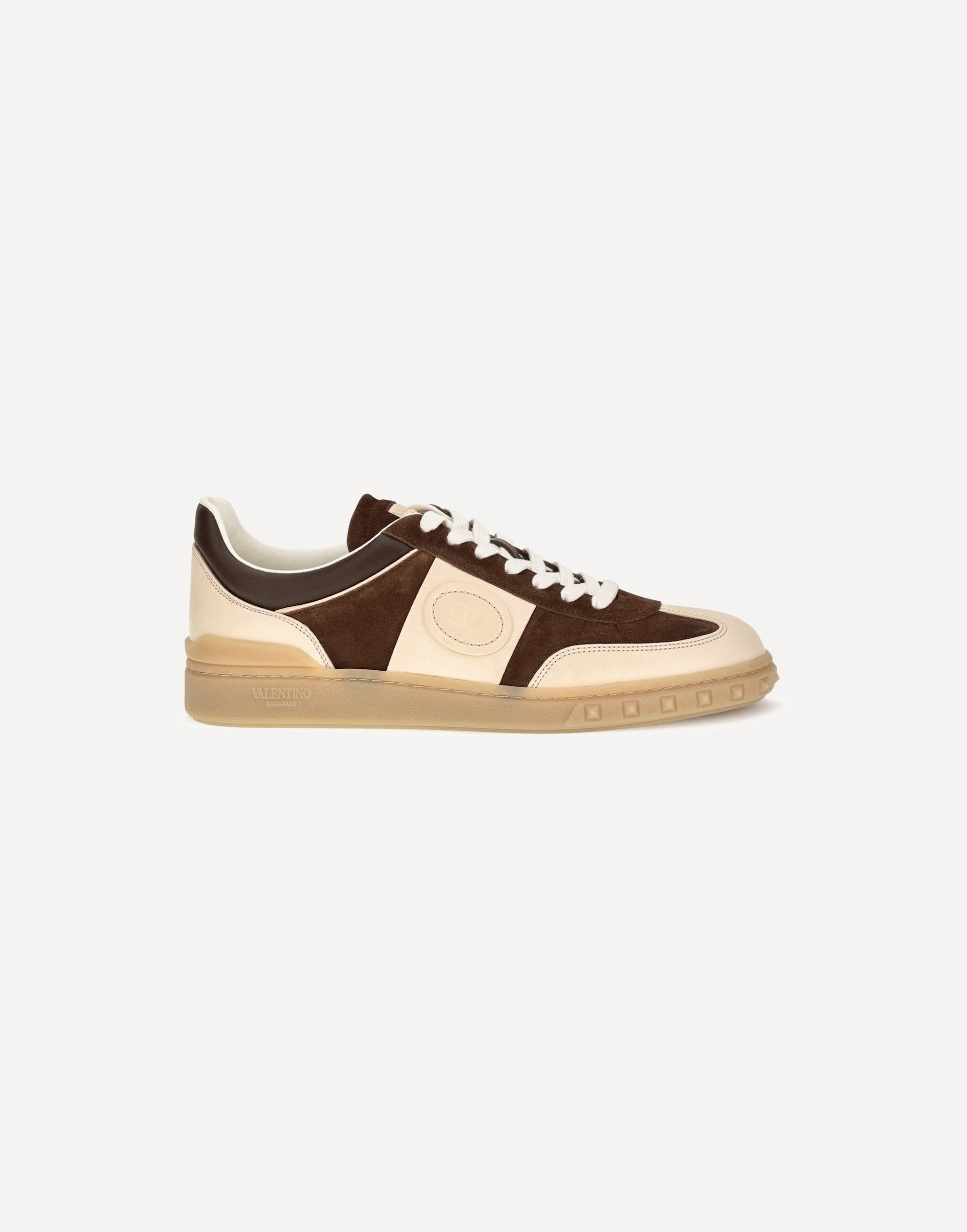 Valentino Garavani Upvillage Suede Nappa Calfskin Sneakers