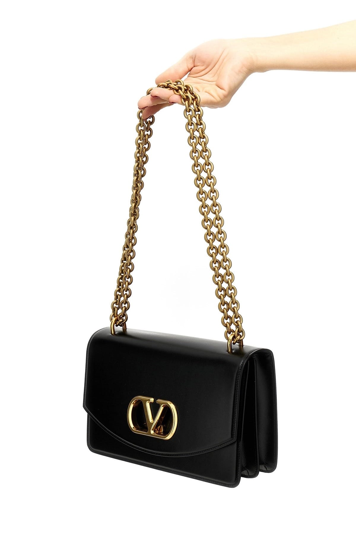 Valentino Garavani Sac porté épaule en cuir Vain - alternate view