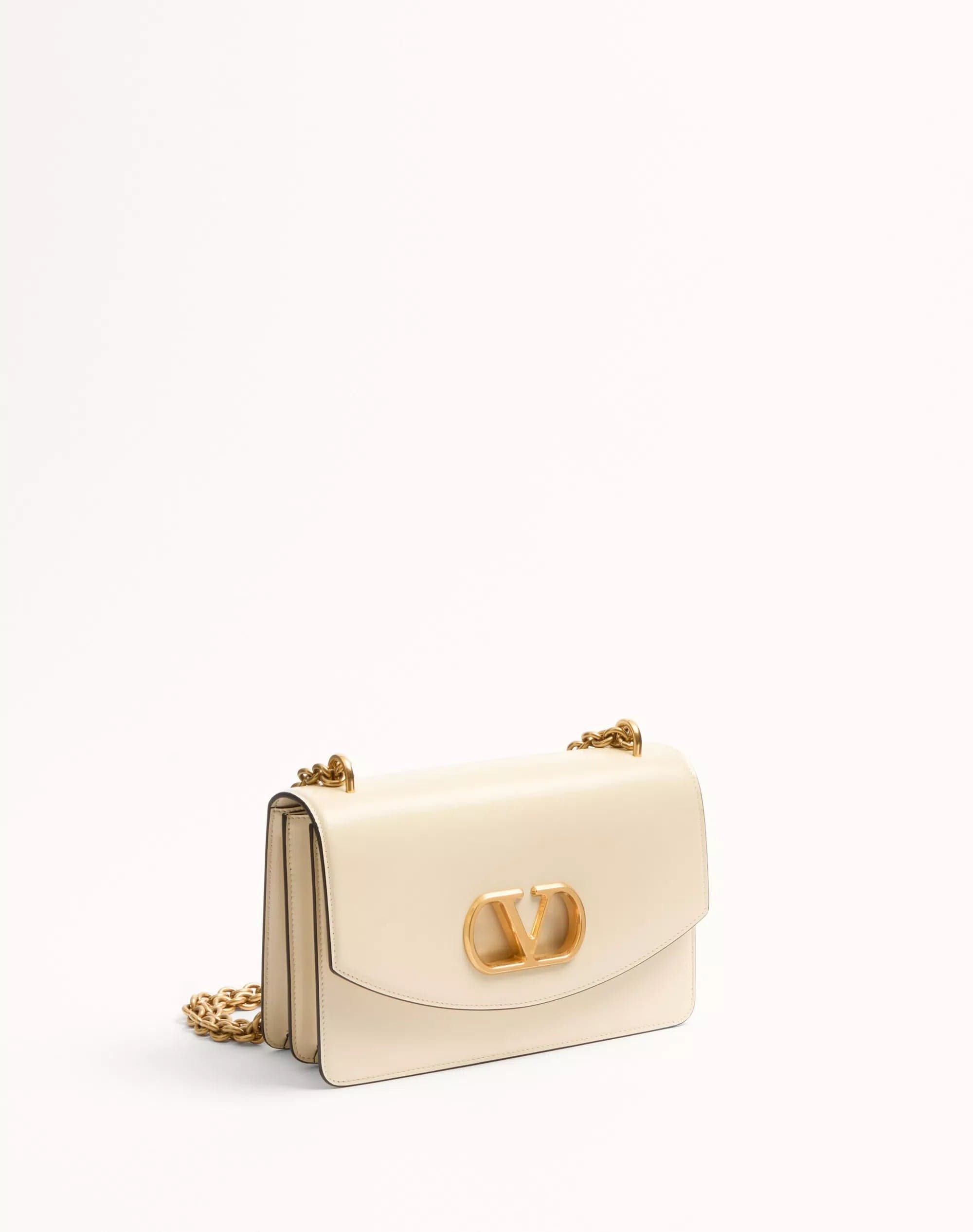 Valentino Garavani Vain Leather Shoulder Bag