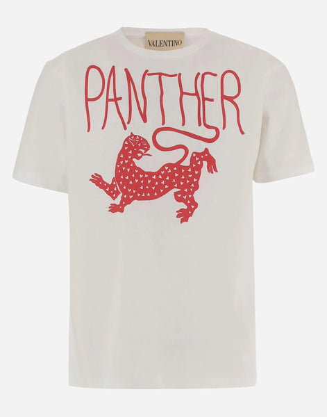 Valentino パンサープリント Tシャツ | Sendegaro JP