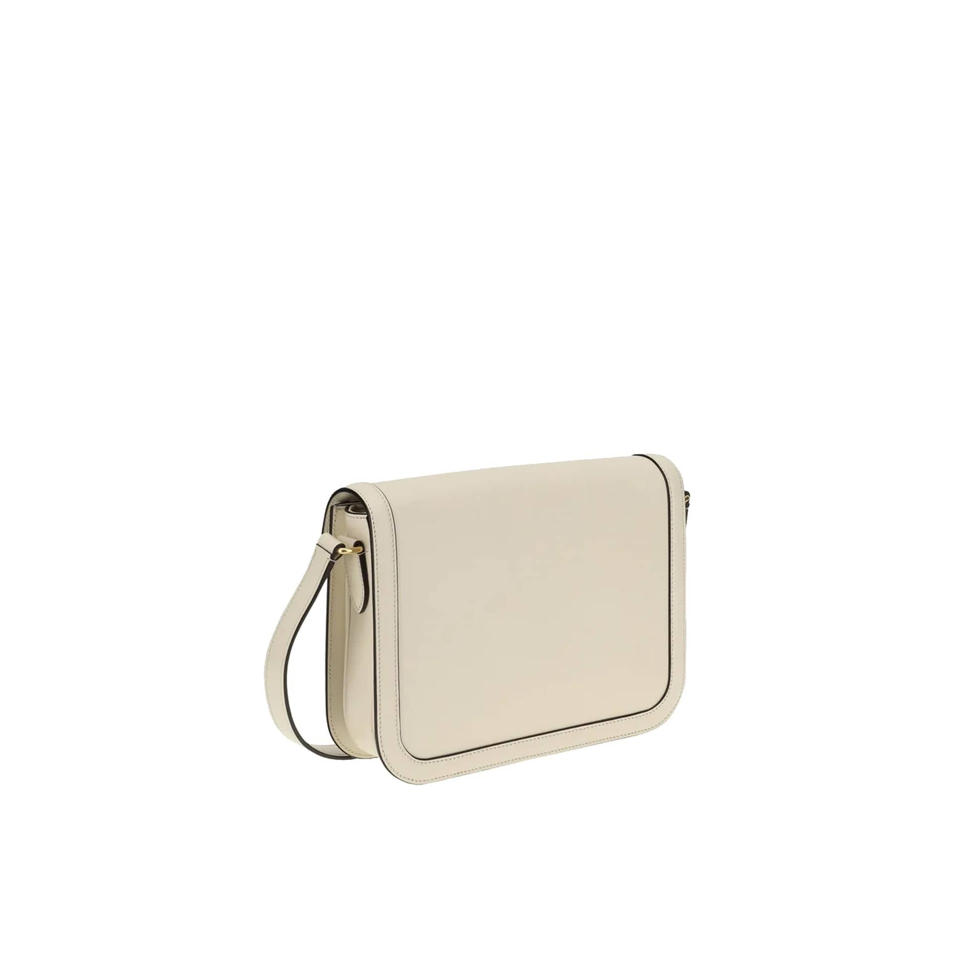 Valentino Garavani Valentino V Logo Leather Shoulder Bag