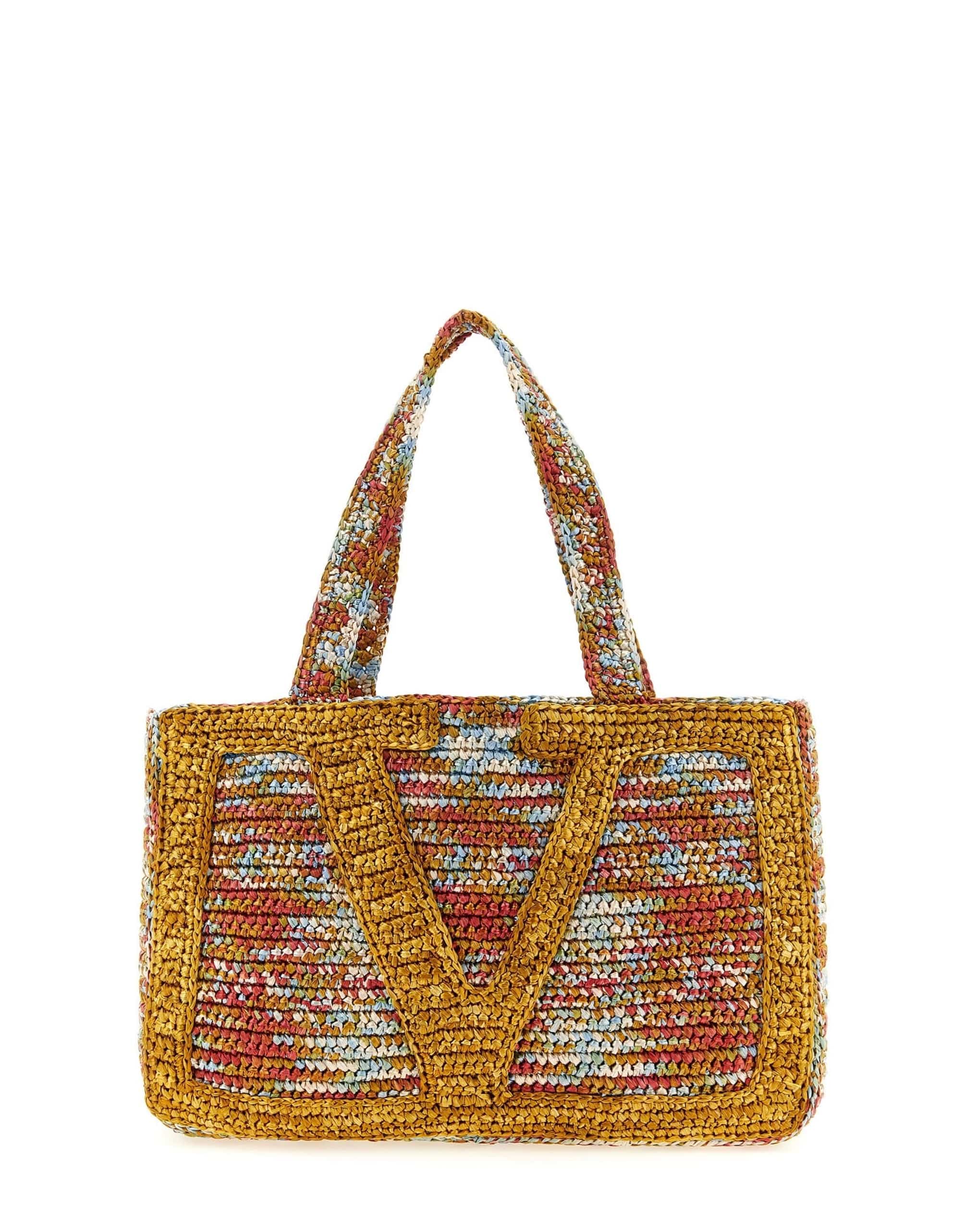 【美品】Valentino Garavani スパンコール トート ハンドバッグ Valentino Garavani Viva Superstar Big Shopping Bag | Sendegaro JP