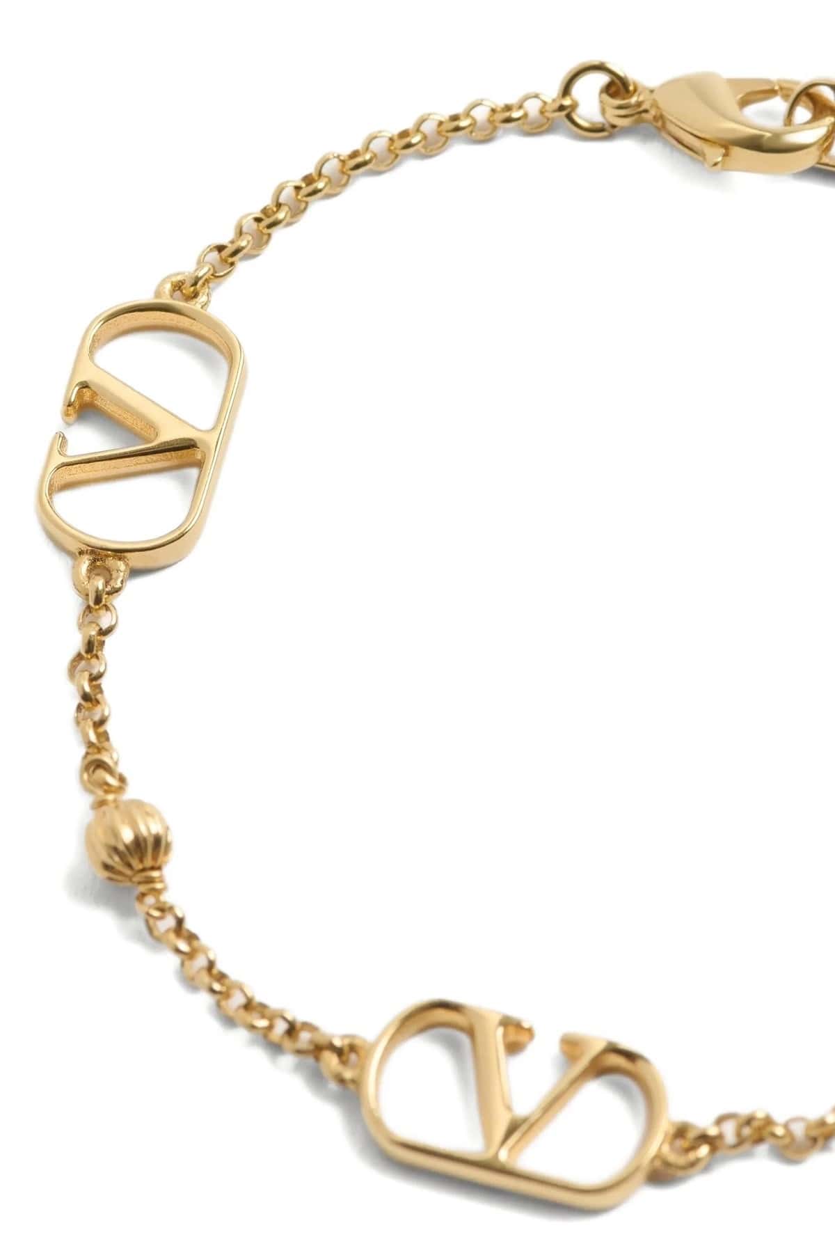 Valentino Garavani Valentino Garavani Vlogo Metal Bracelet