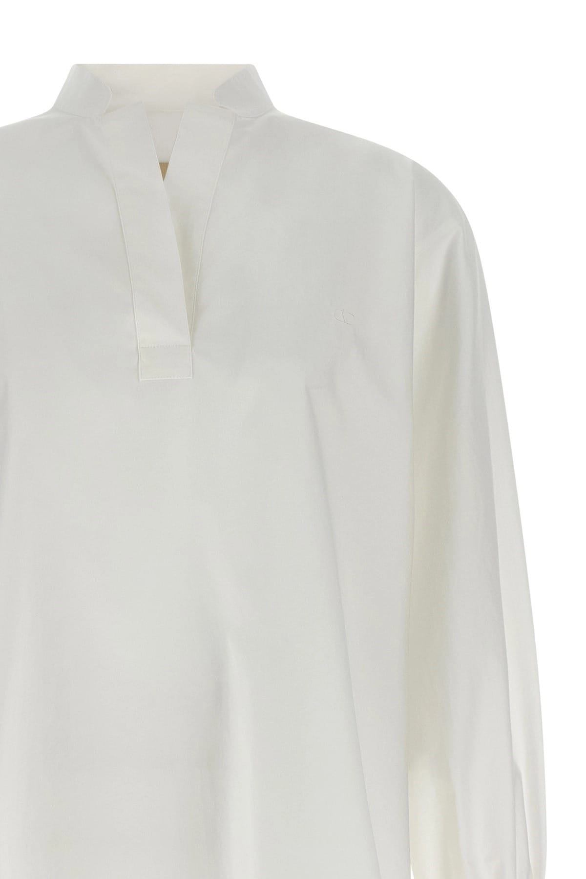 Valentino Garavani Valentino Garavani Vlogo Poplin Top