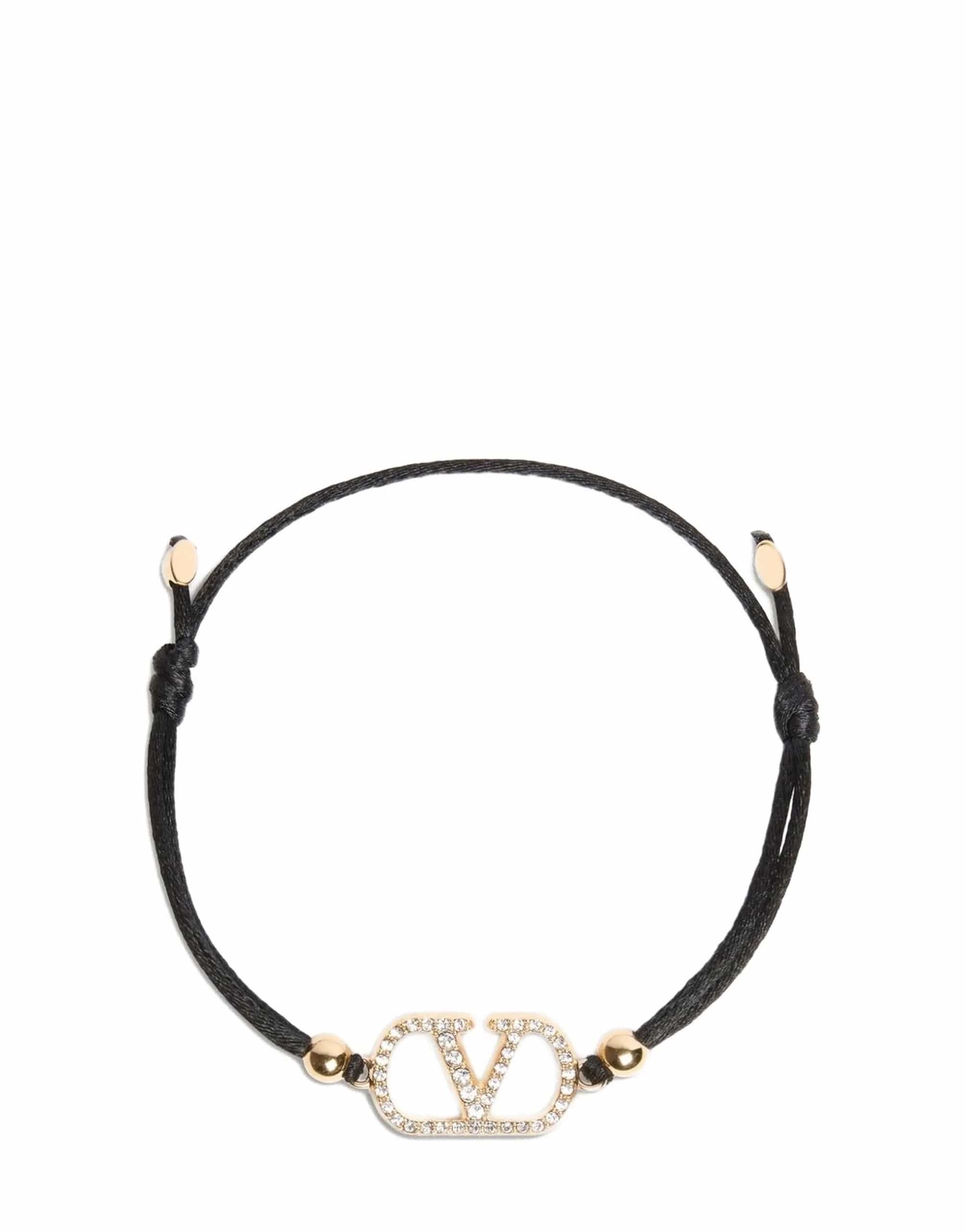 Valentino Garavani Valentino Garavani Vlogo Rhinestone Bracelet