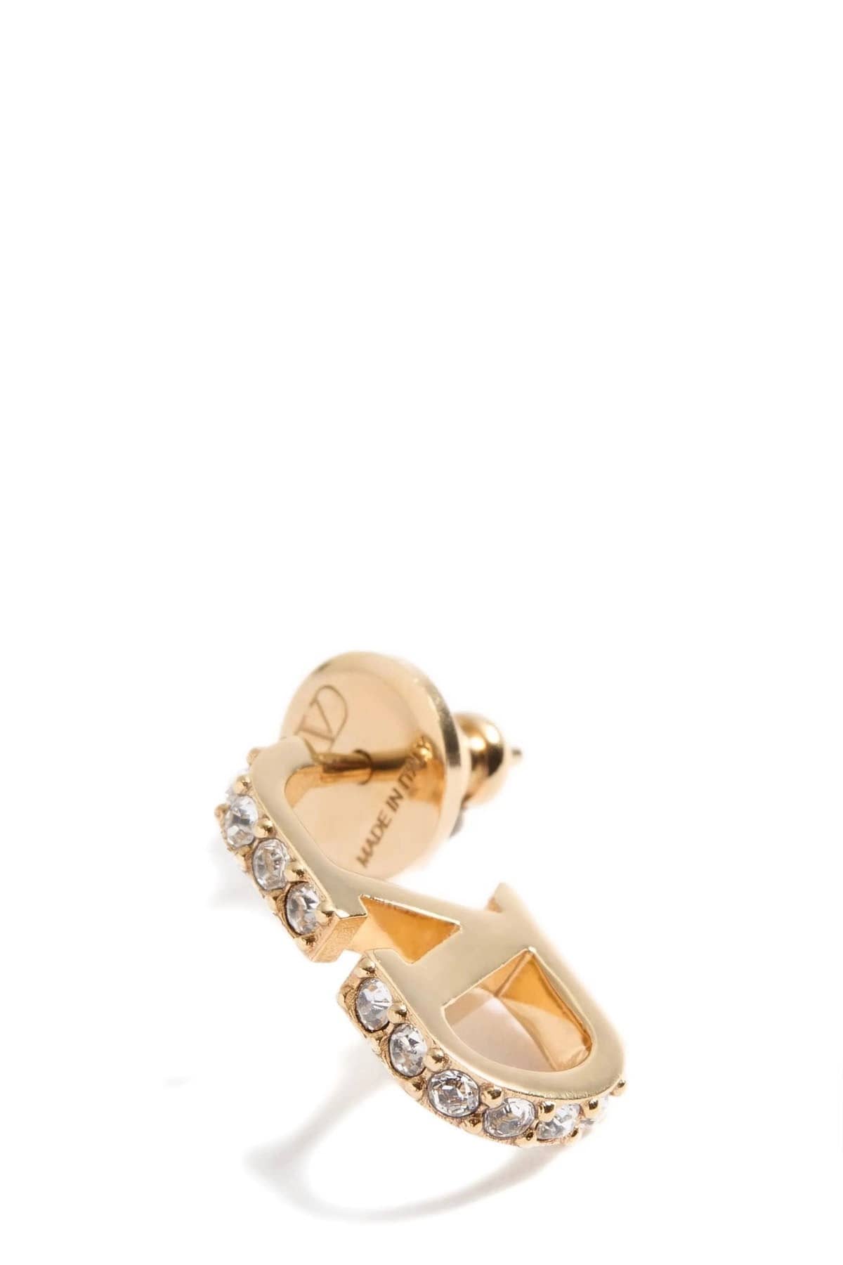 Valentino Garavani Valentino Garavani Vlogo Signature Crystal Earrings
