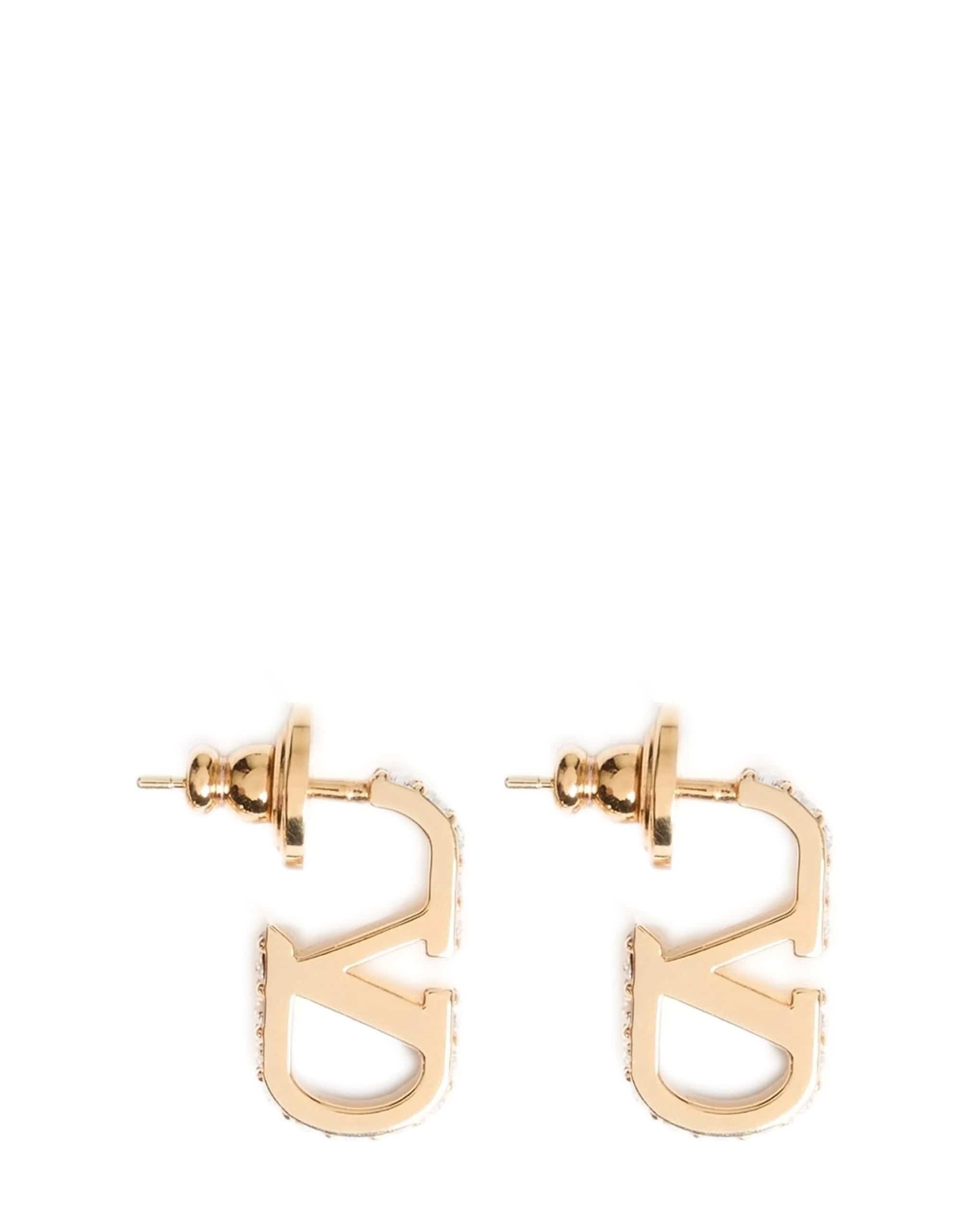 Valentino Garavani Valentino Garavani Vlogo Signature Crystal Earrings