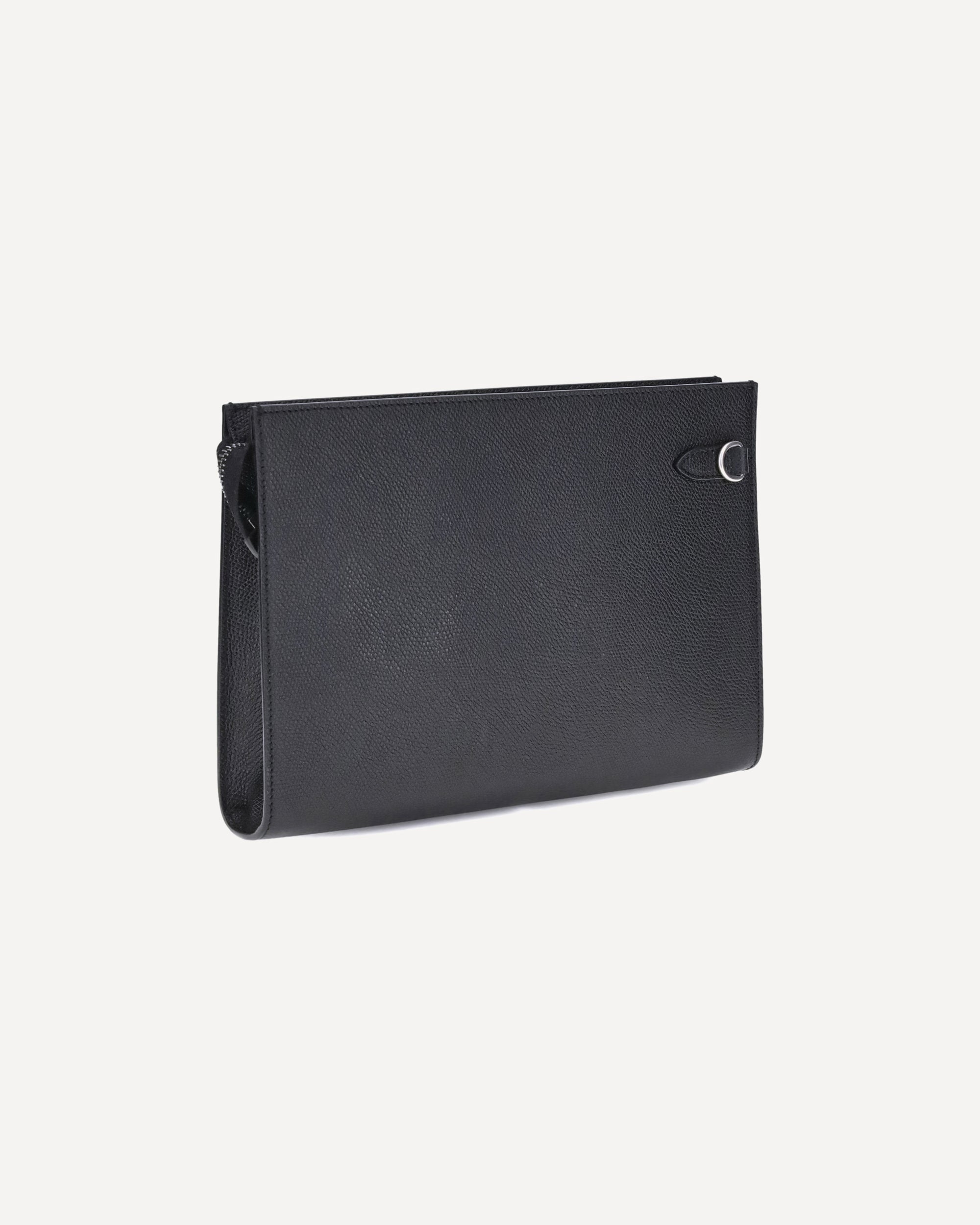 Valentino Garavani VLogo Signature Grained Calfskin Pouch