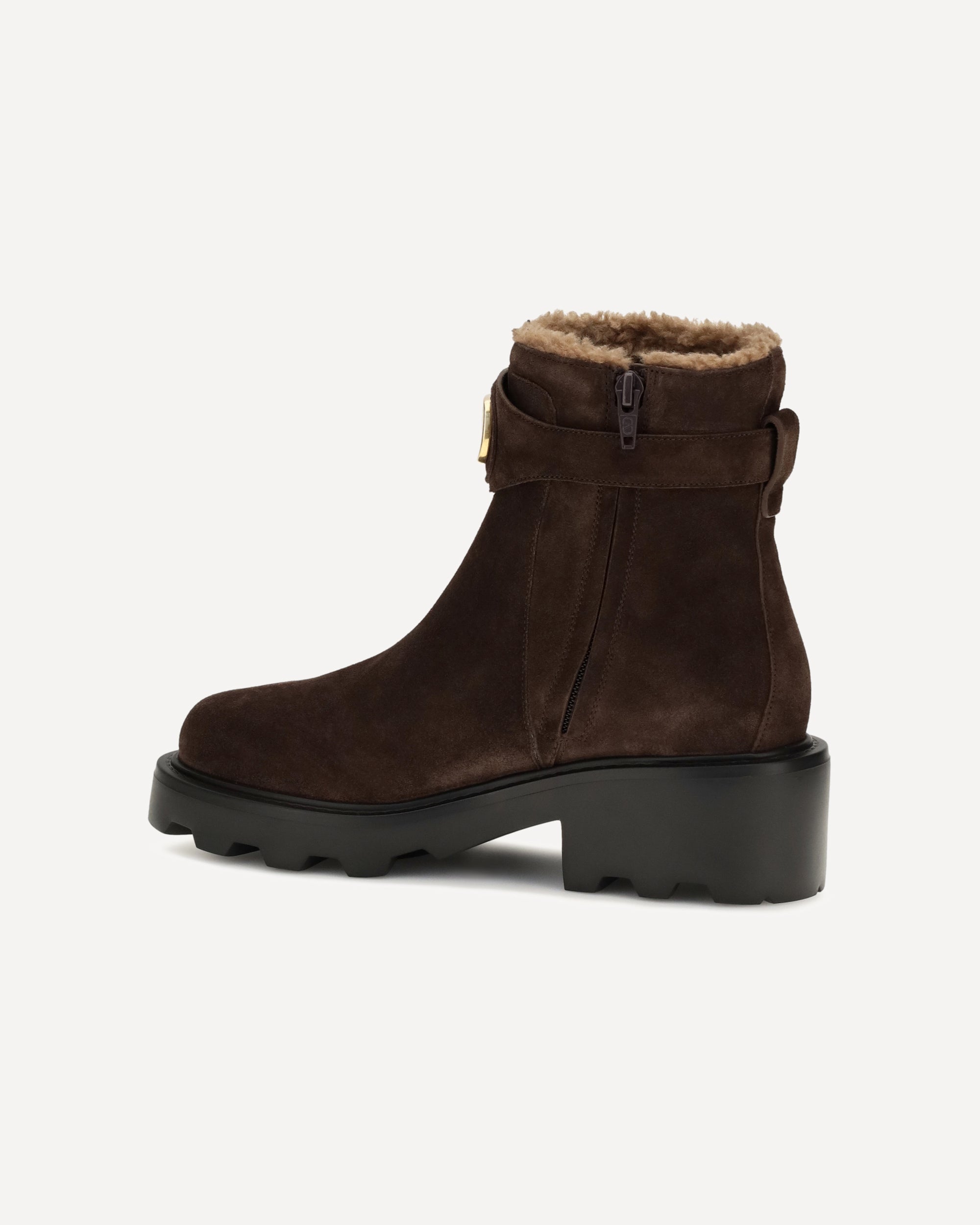 Valentino Garavani VLogo Signature Leather Ankle Boots