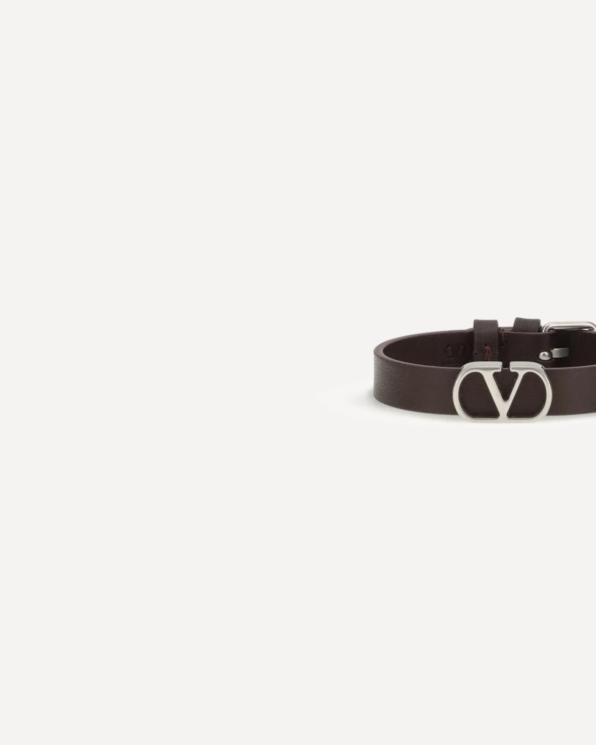 Vlogo Signature Leather Bracelet - alternate view