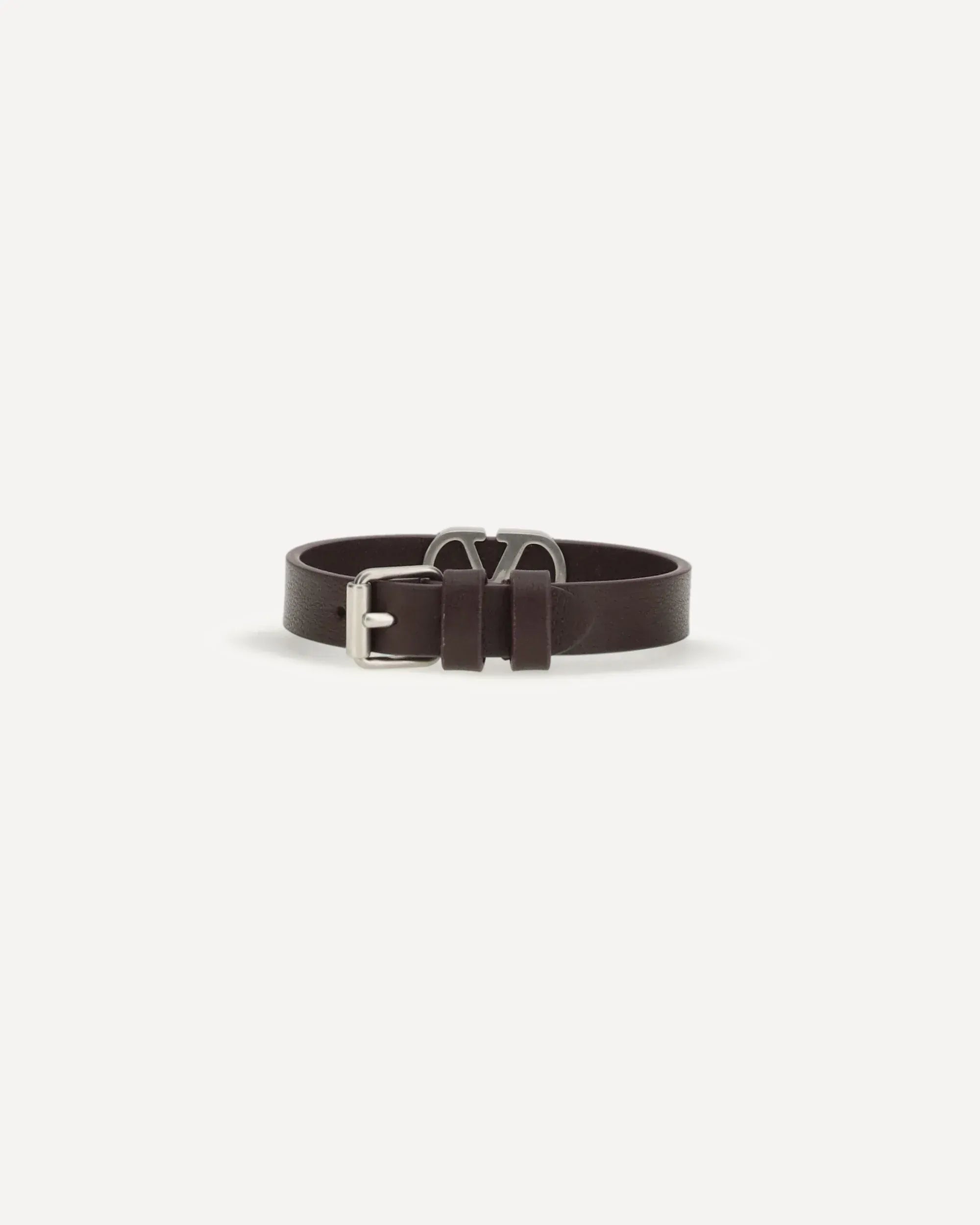 Valentino Garavani Vlogo Signature Leather Bracelet