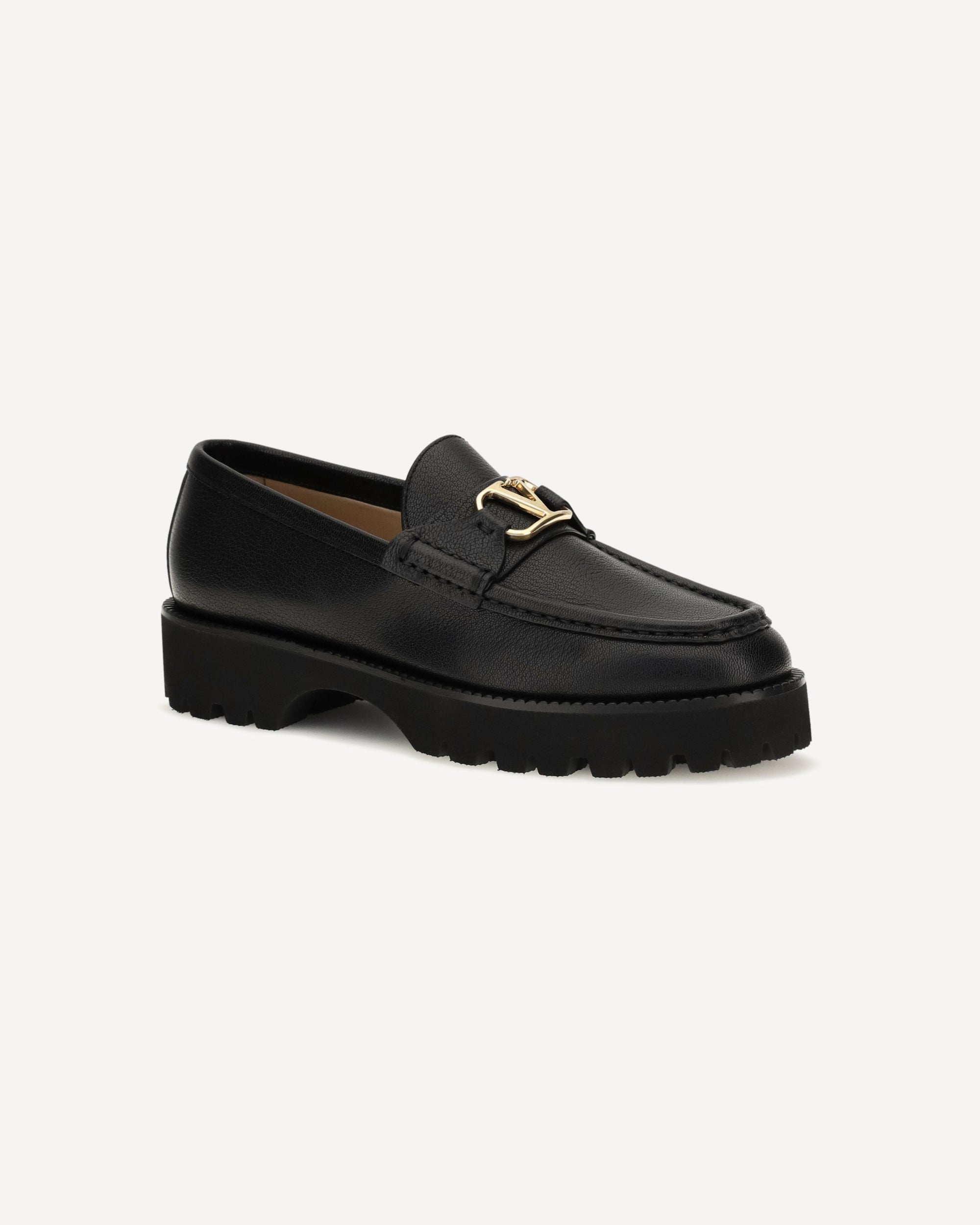 Valentino Garavani VLogo Signature Leather Loafers