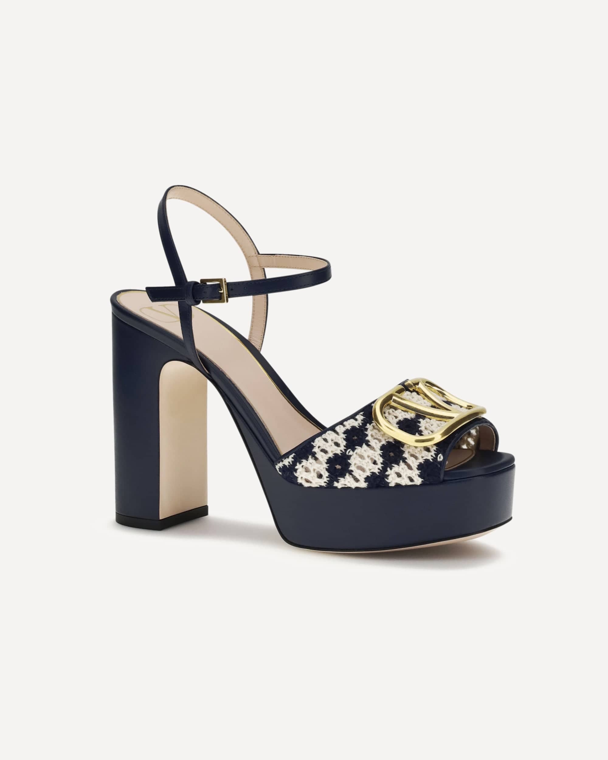 Valentino Garavani Vlogo Signature Platform Sandals