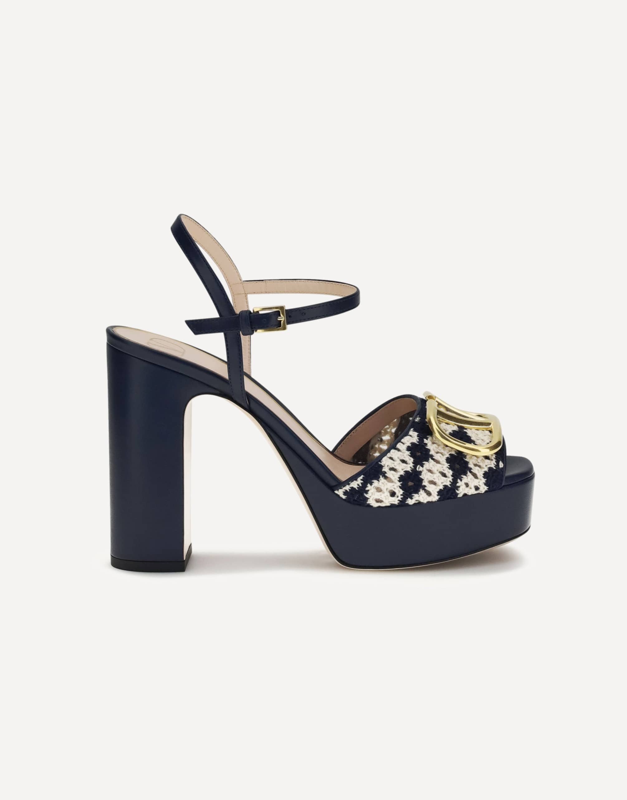 Valentino Garavani Vlogo Signature Platform Sandals